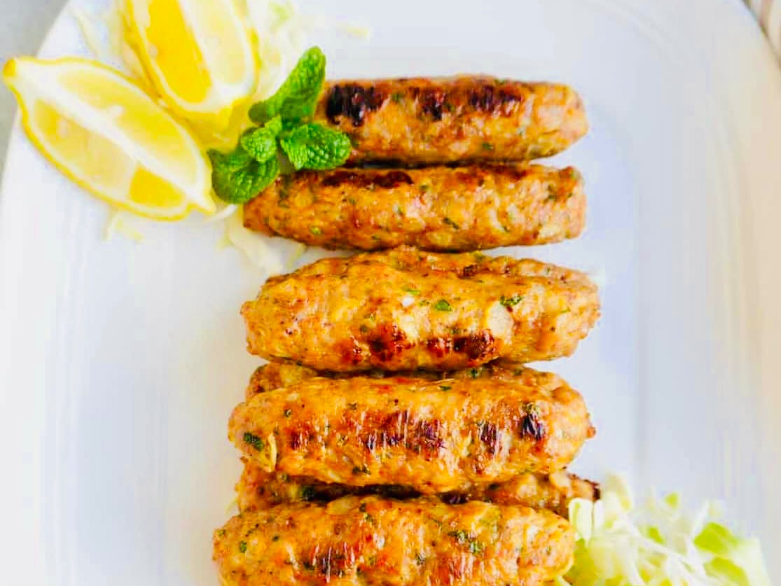 Chicken Kabab Meal.