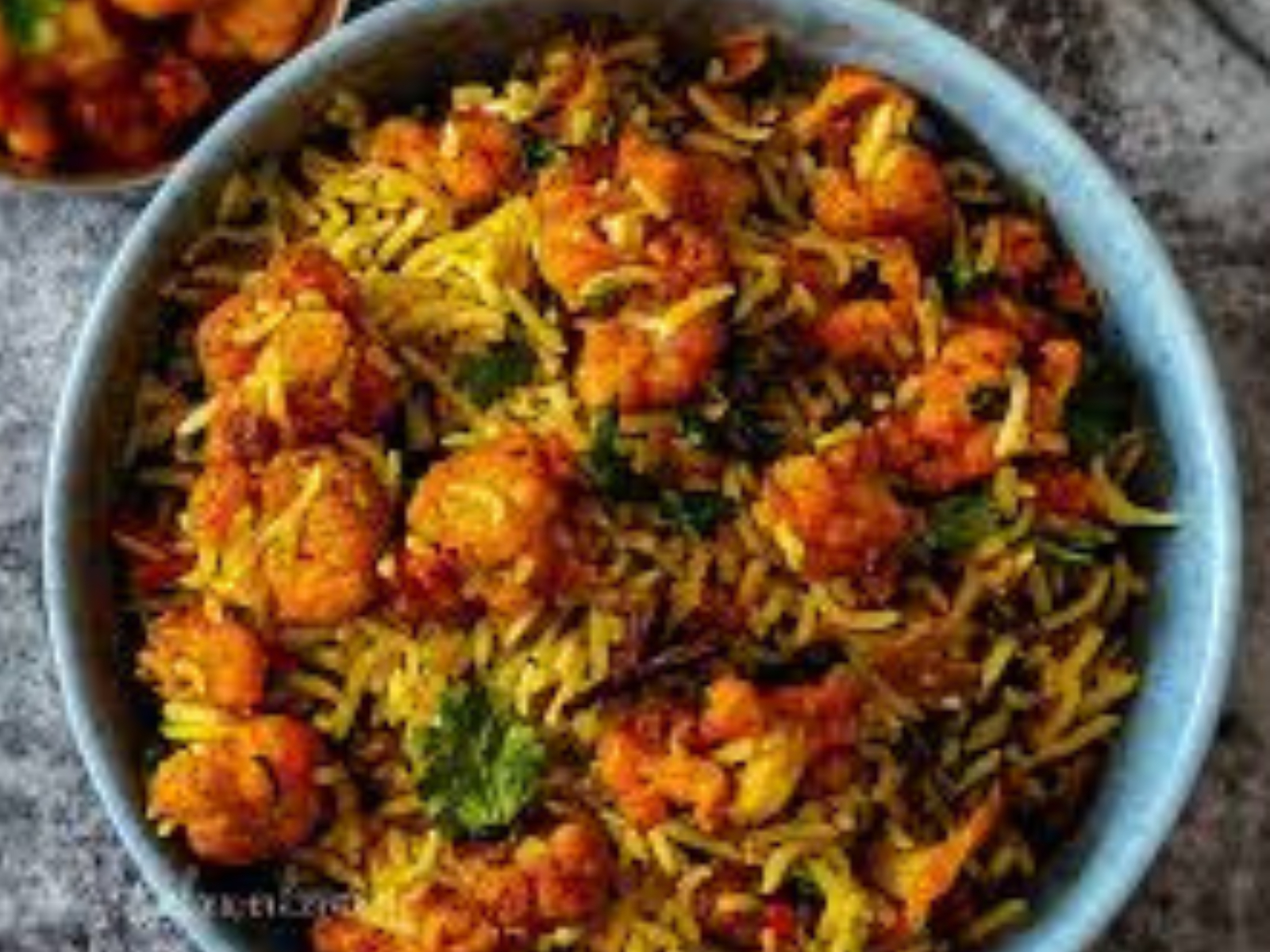 Gobi 65 Biryani.