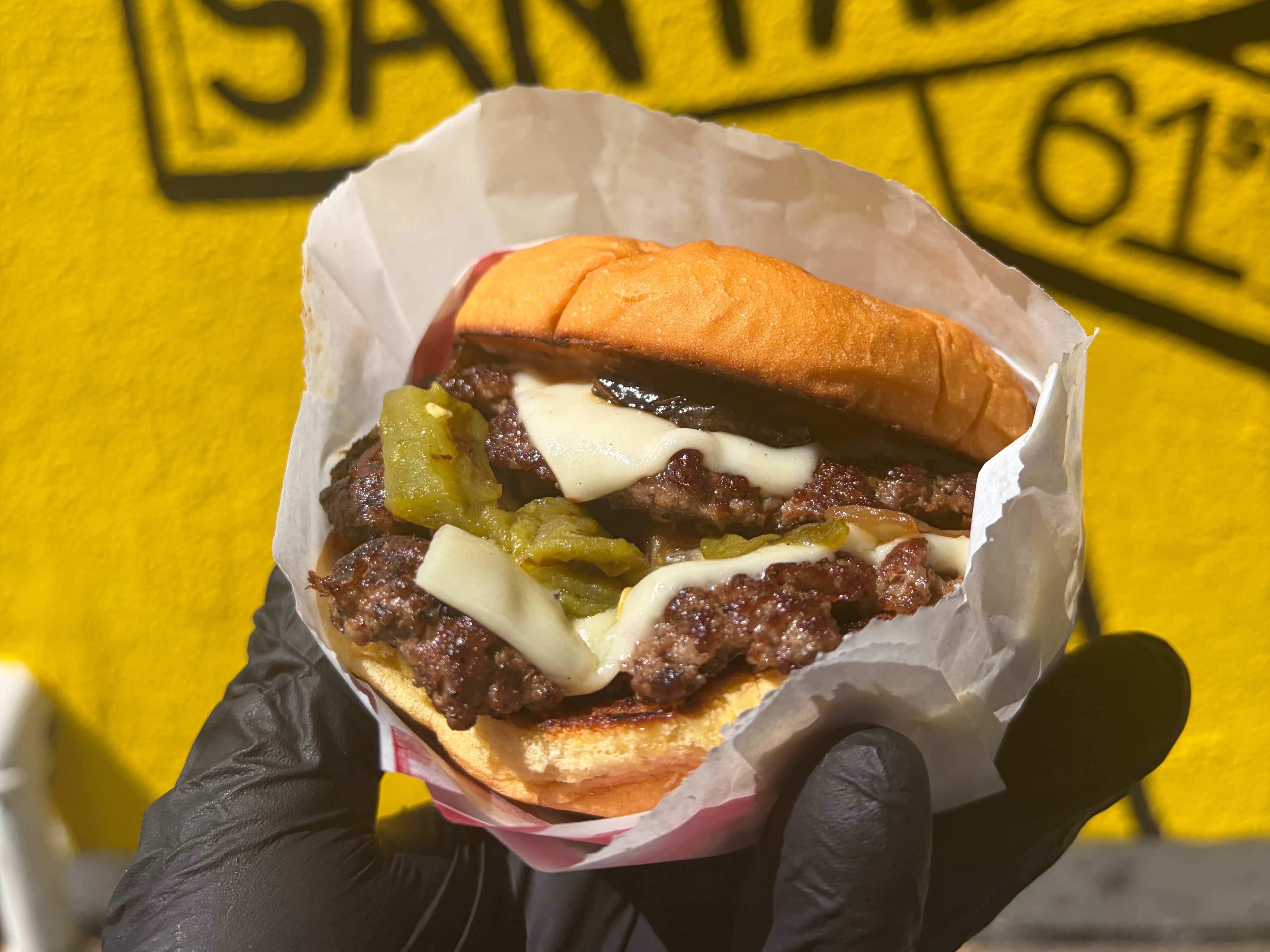 Mexi-Cali Burger (double).