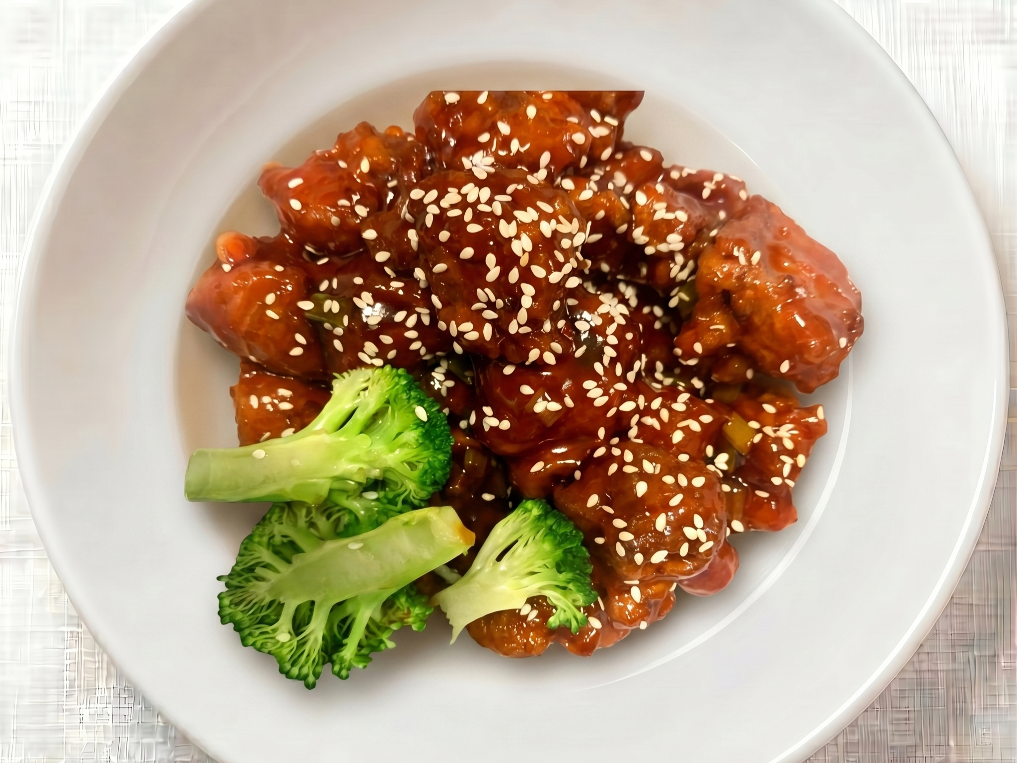 Sesame Chicken.