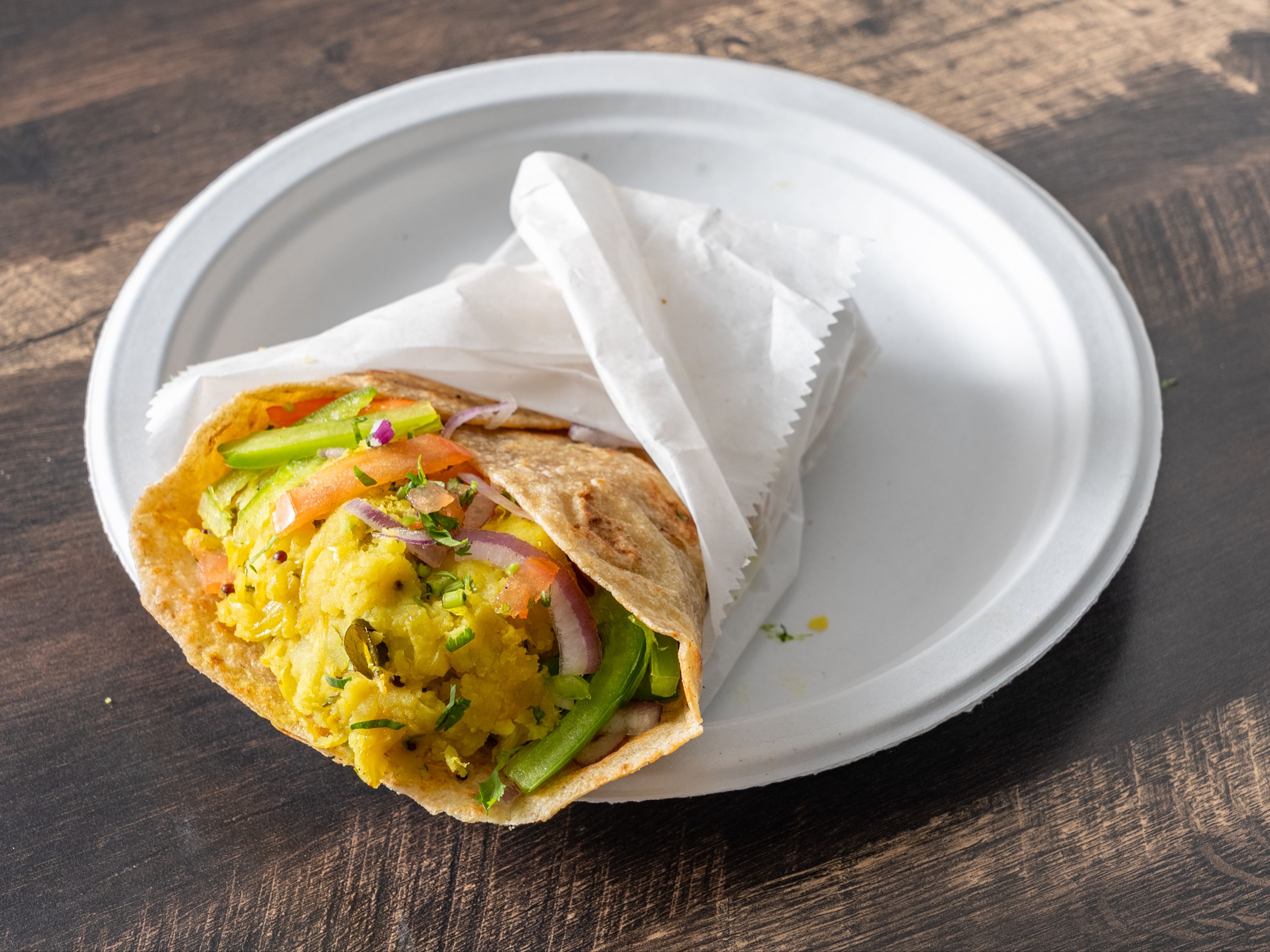 Potato Masala Roll.