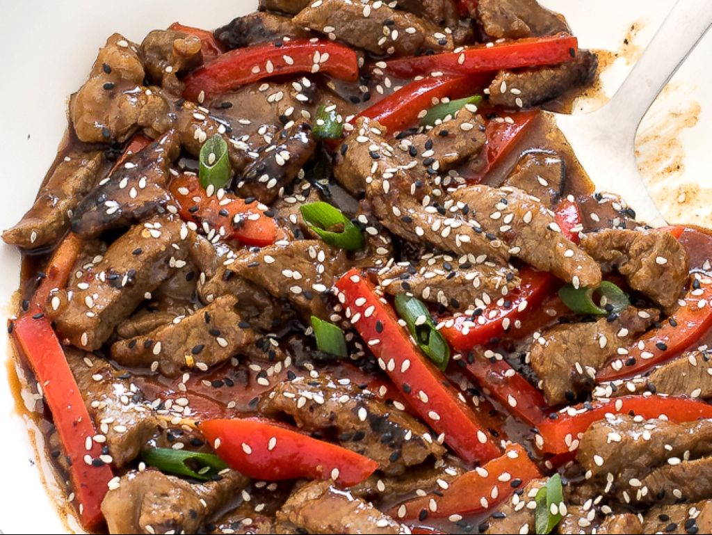 Szechwan Beef (Hot & Spicy) / Bò Tứ Xuyên (Cay Nóng) / 川味牛肉（辣味）.