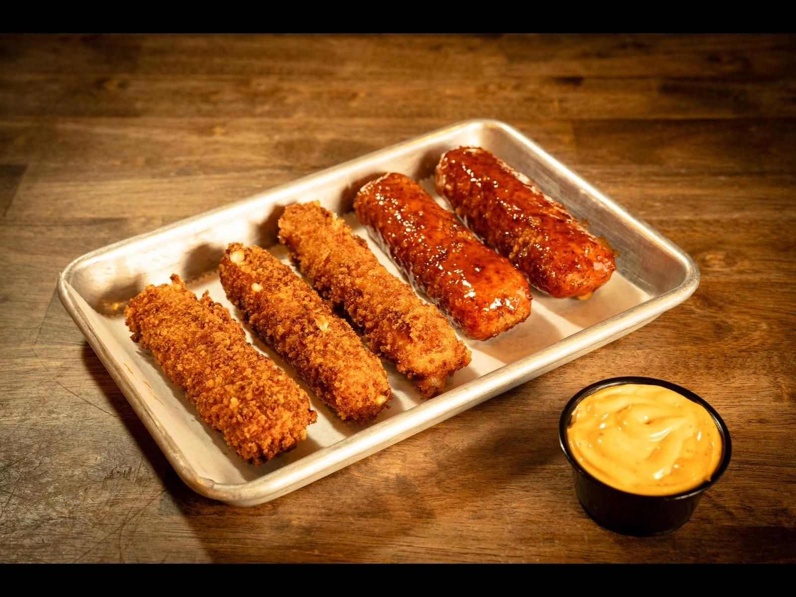 Flamin Mozzy Sticks.