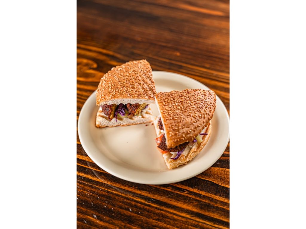 Falafel Panini.