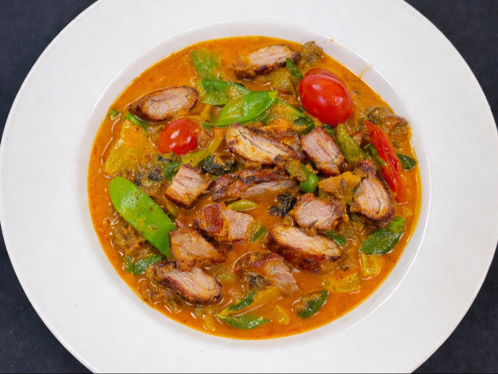 Roasted Duck Curry.