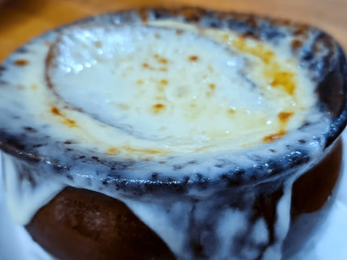 16oz French Onion Soup.