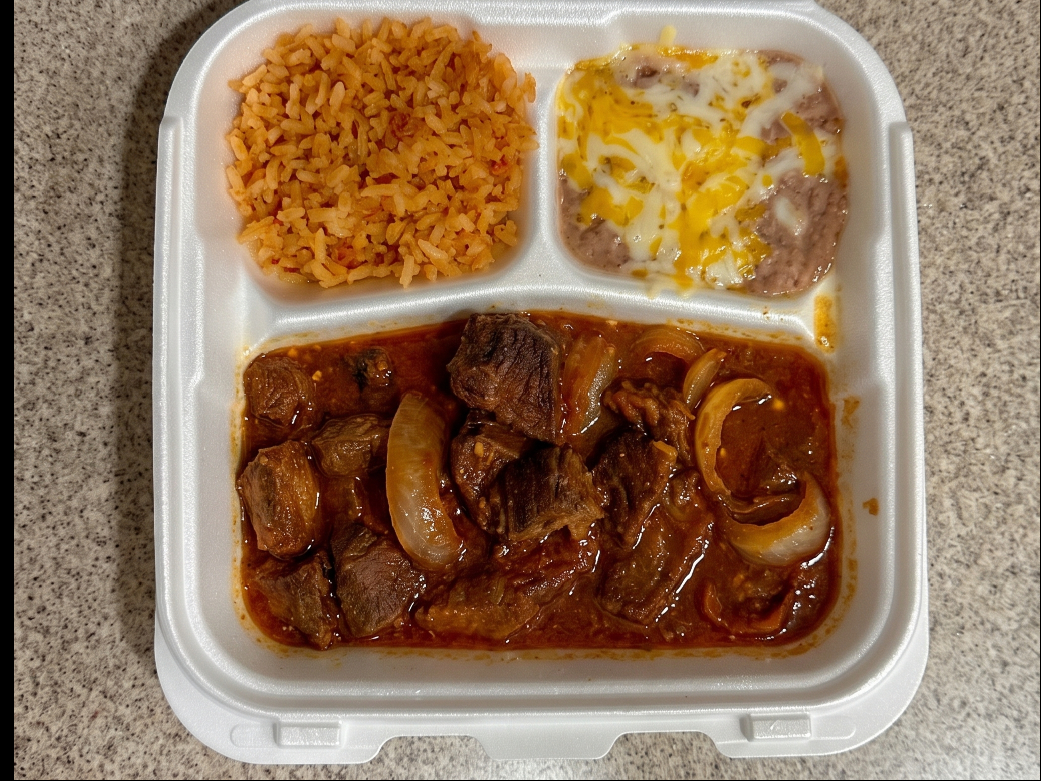 El Rodeo Steak Rancheros.