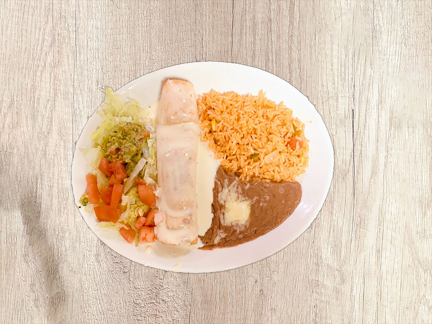 Lunch Chimichanga El Viejos