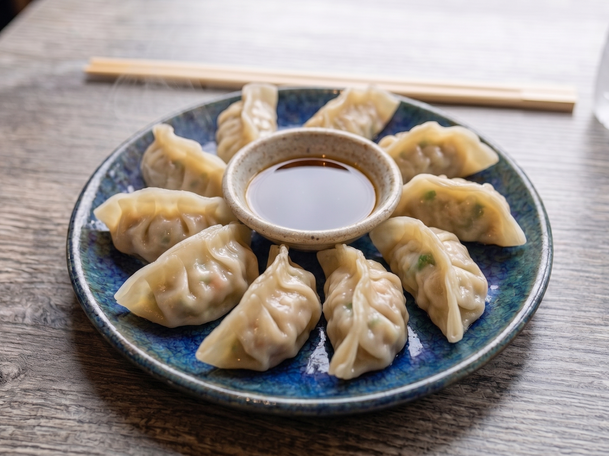 Steamed Gyoza 8pc.