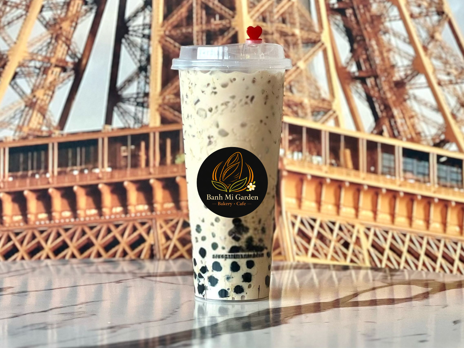 Honey Milk Tea *Contains Caffeine*.