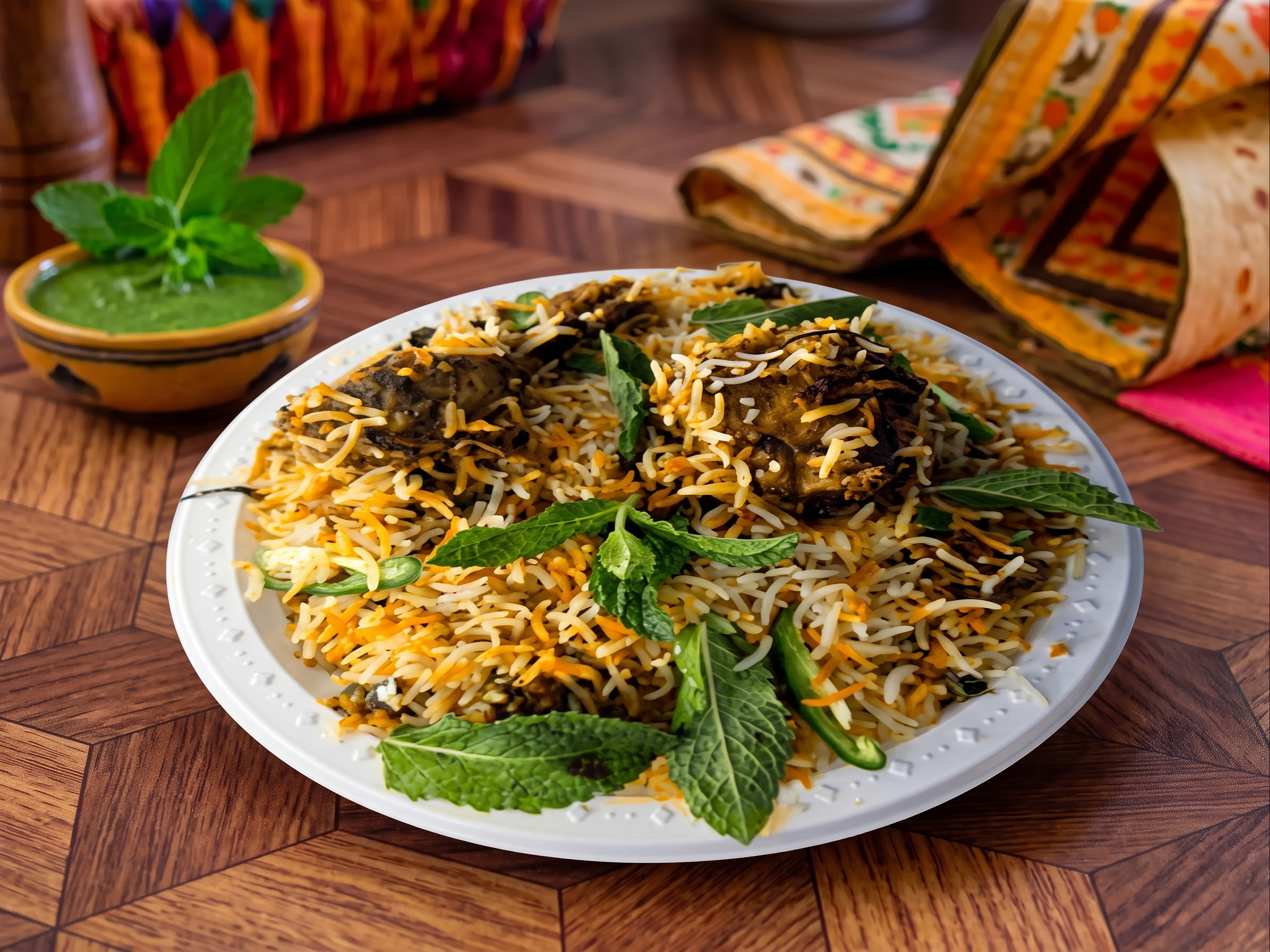 Chicken Biryani.