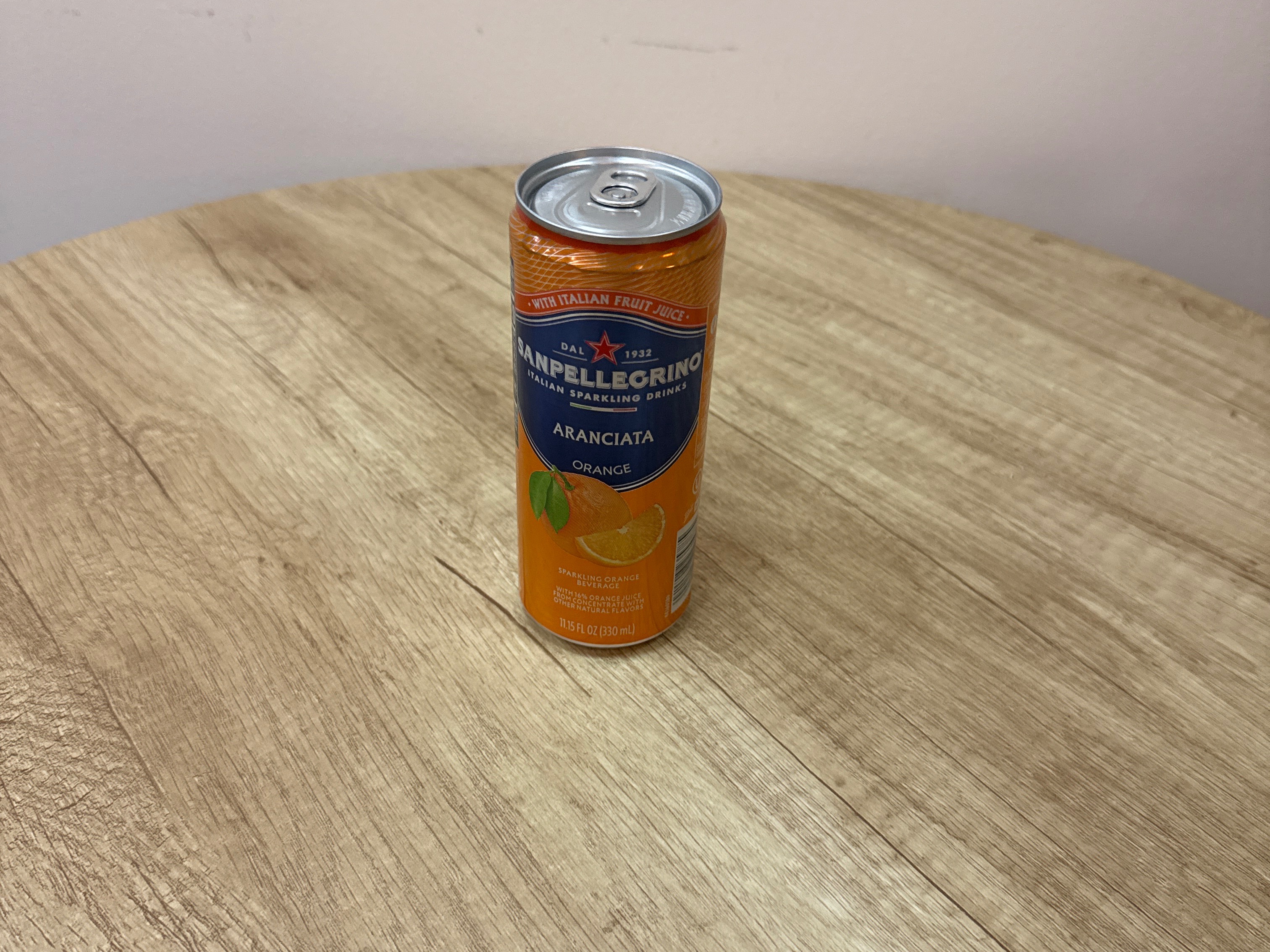 San Pellegrino Orange.