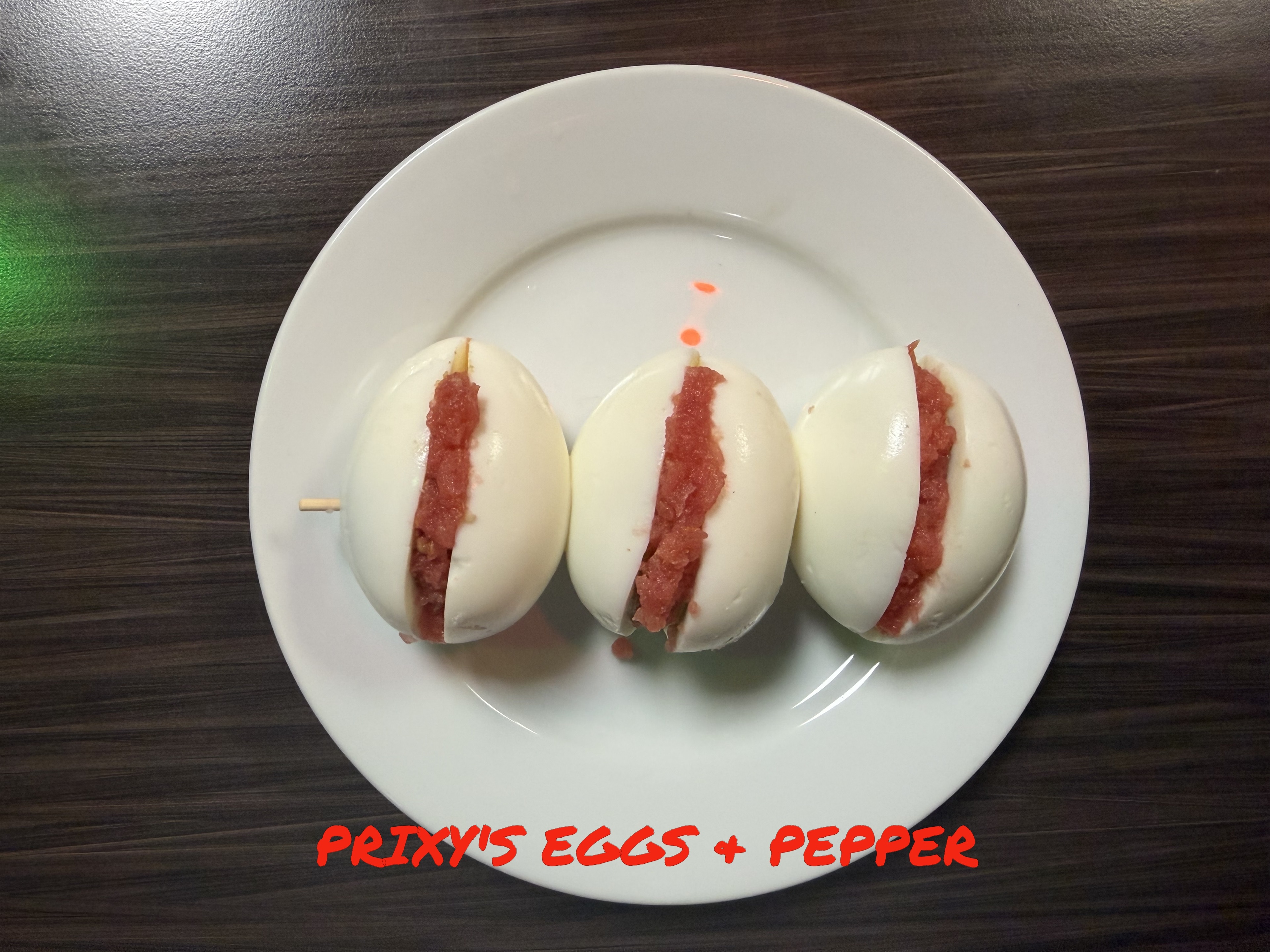 Prixy's Eggs & Pepper.