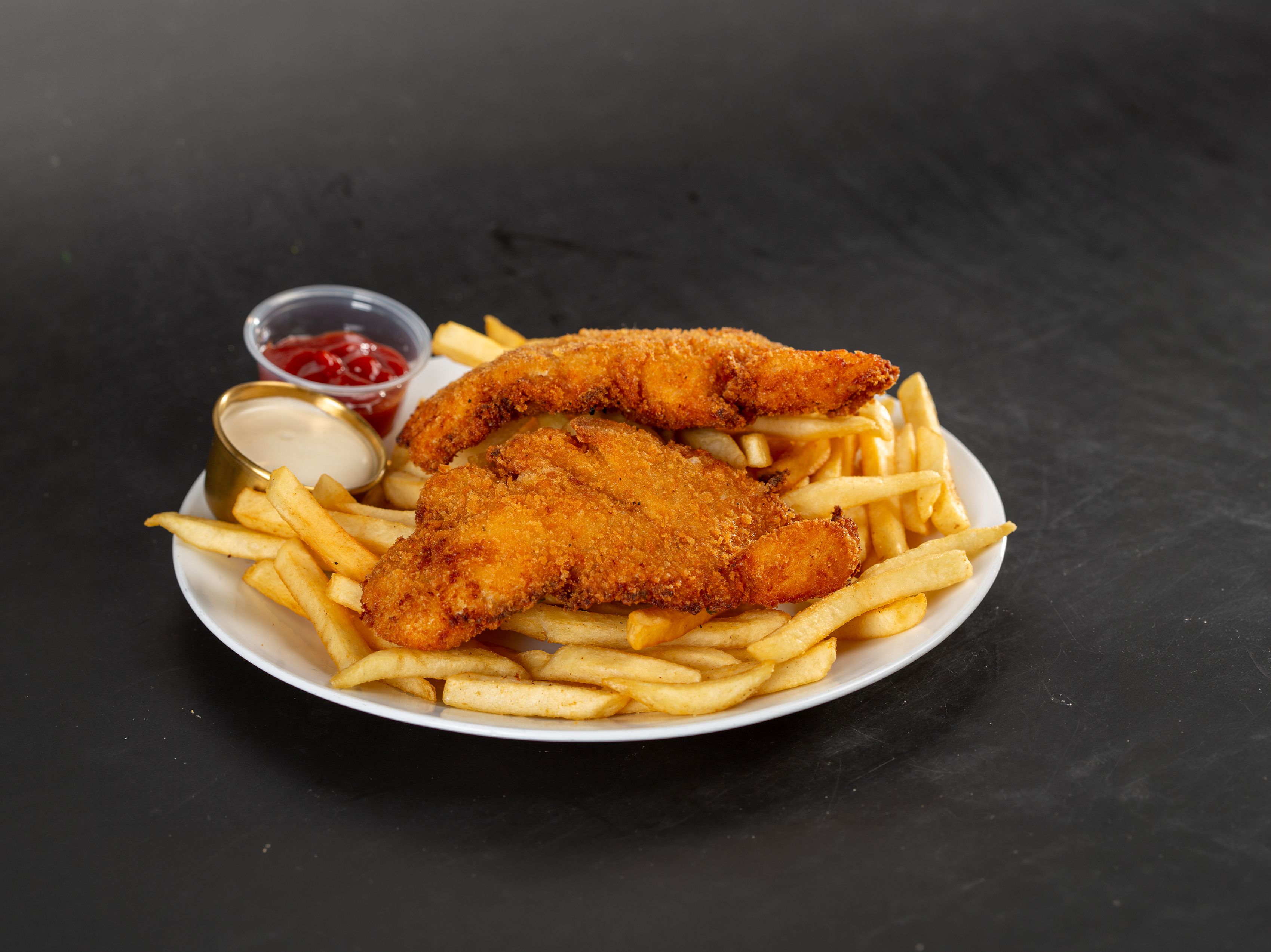 Chicken Cream Chop Plate /چكن كريم چاب بليت.