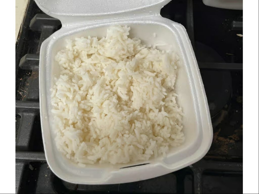 Plain Basmati Rice.