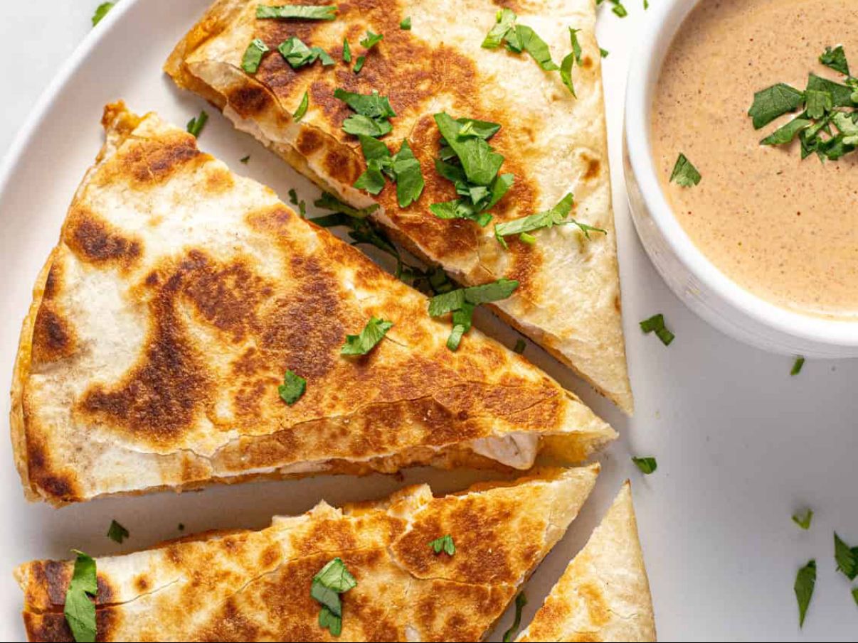 Chicken Quesadilla.