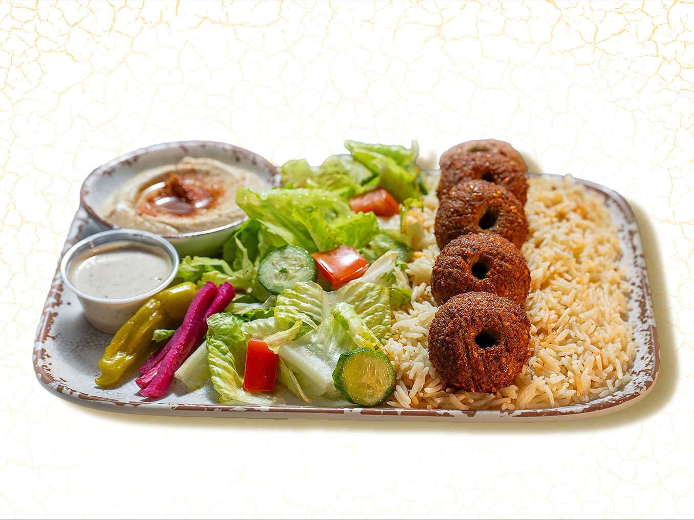 Falafel Plate.