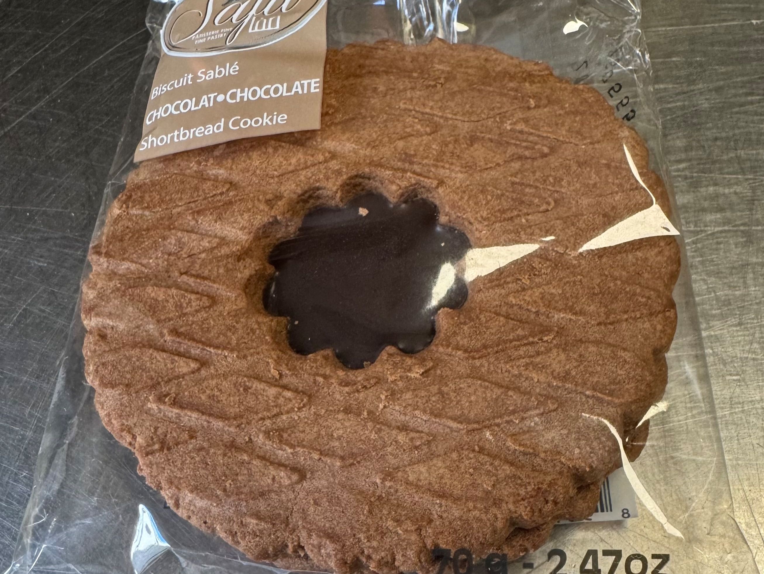 Biscuit Sablé Chocolate Cookie.