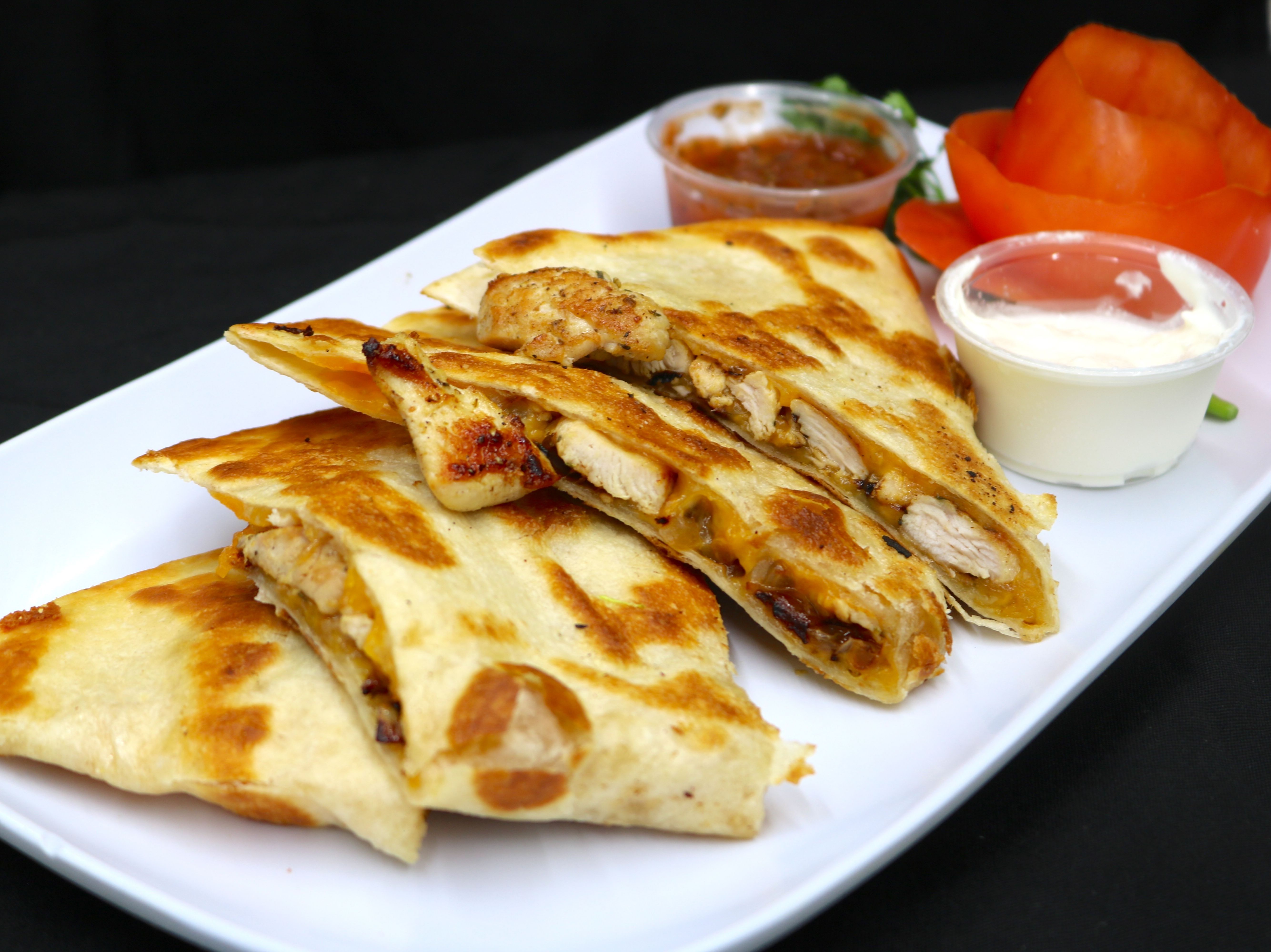 Chicken Quesadilla.