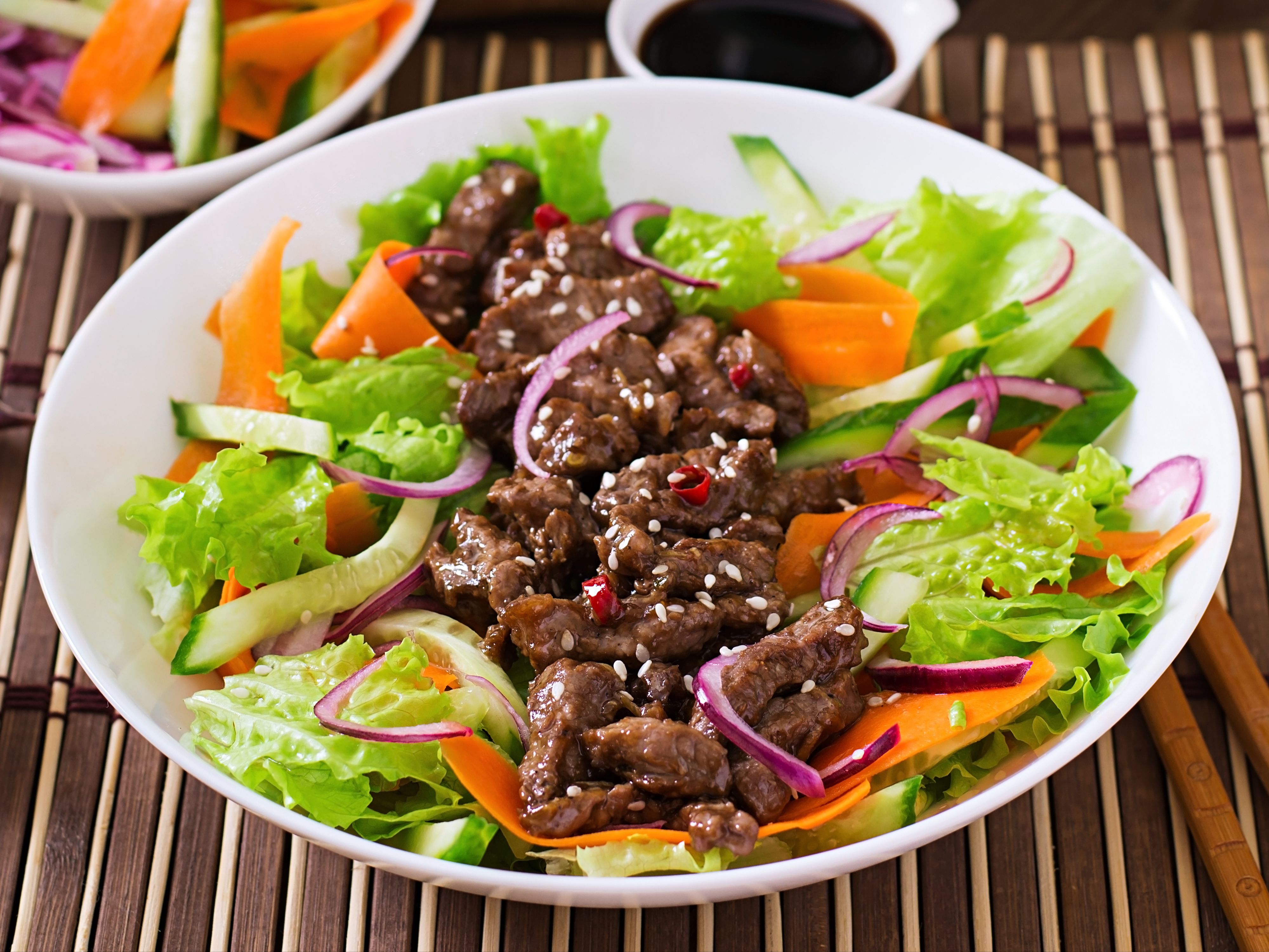 Steak Salad.
