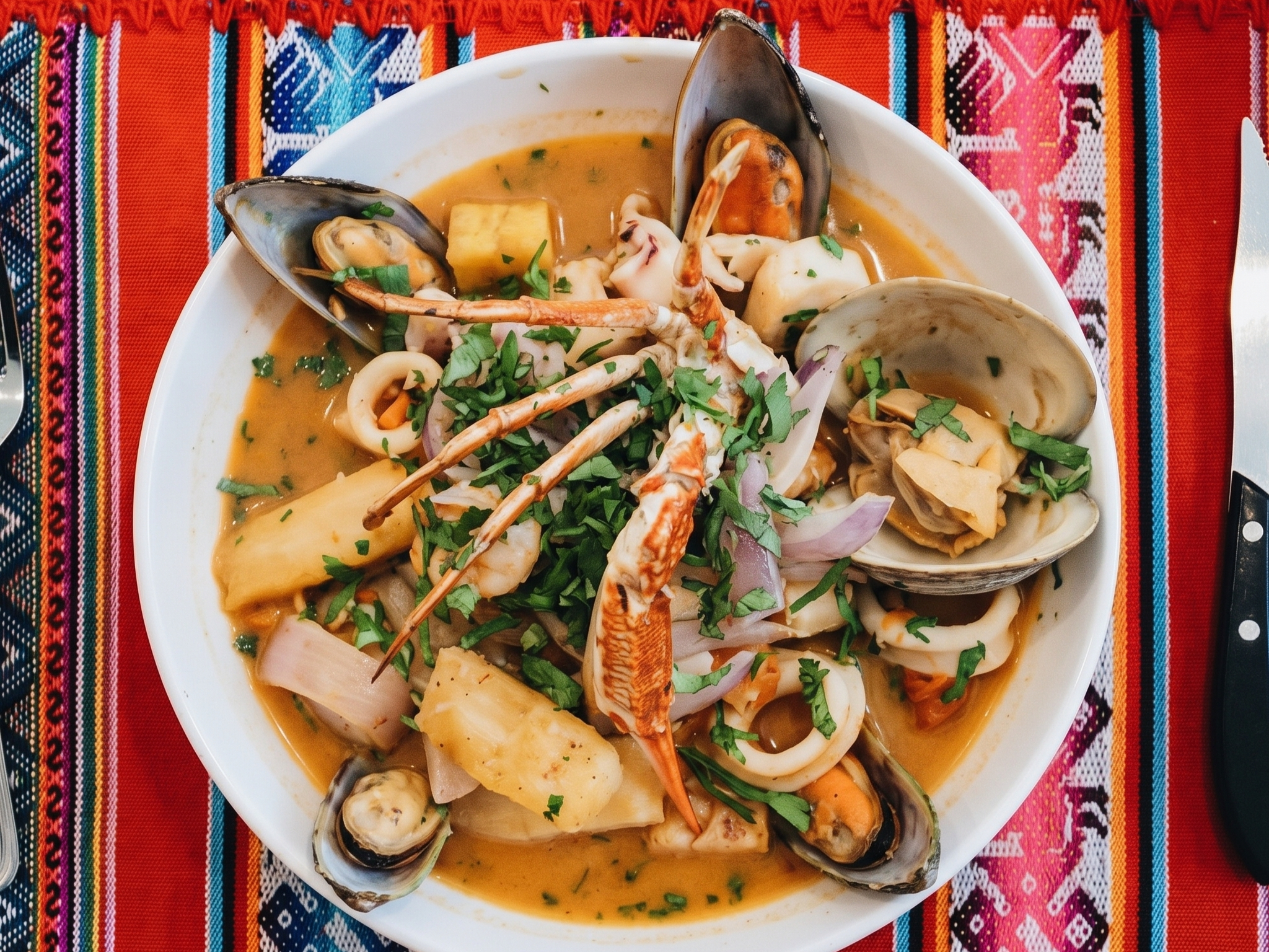 Sudado De Mariscos.