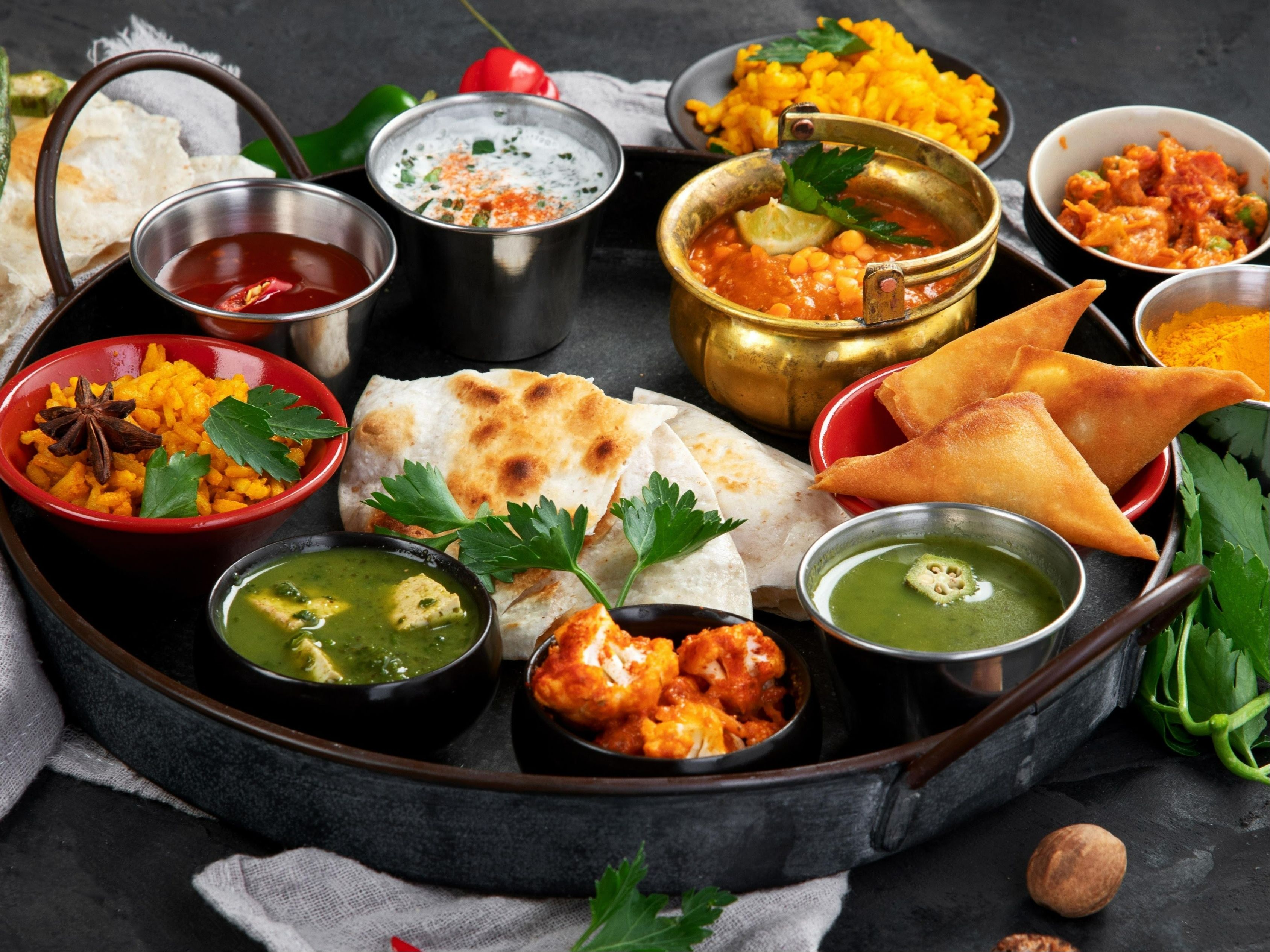 Punjabi Thali.