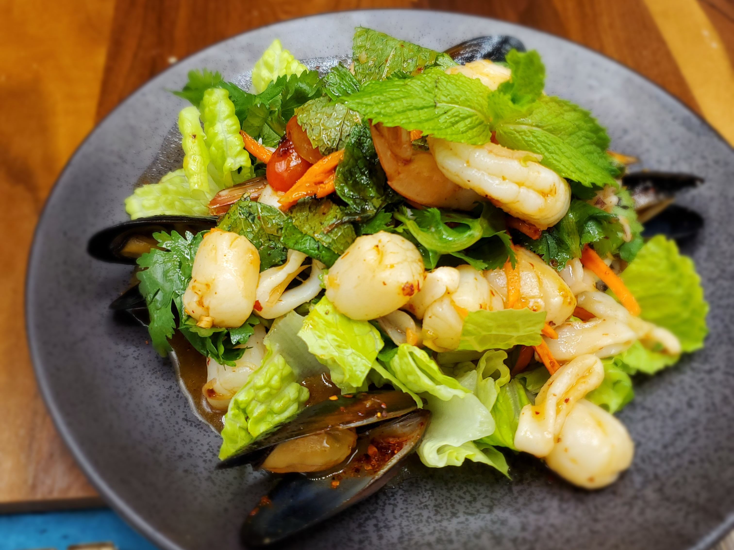 Seafood Salad (Yum Talay).