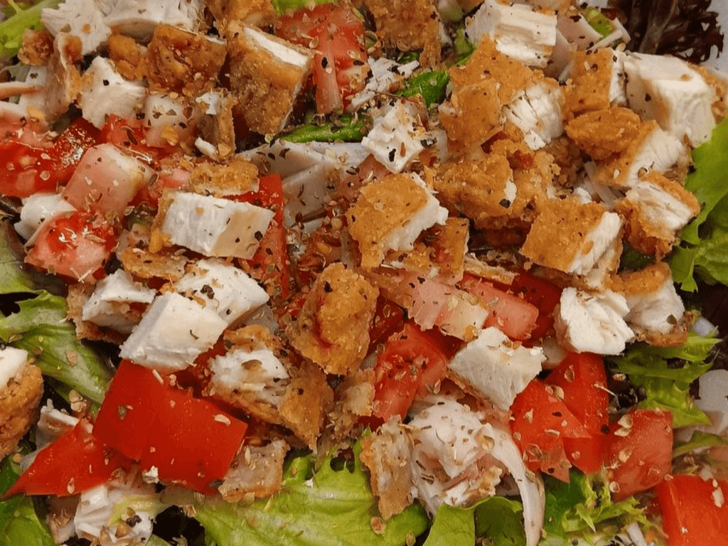 2 Fried Chicken Salad