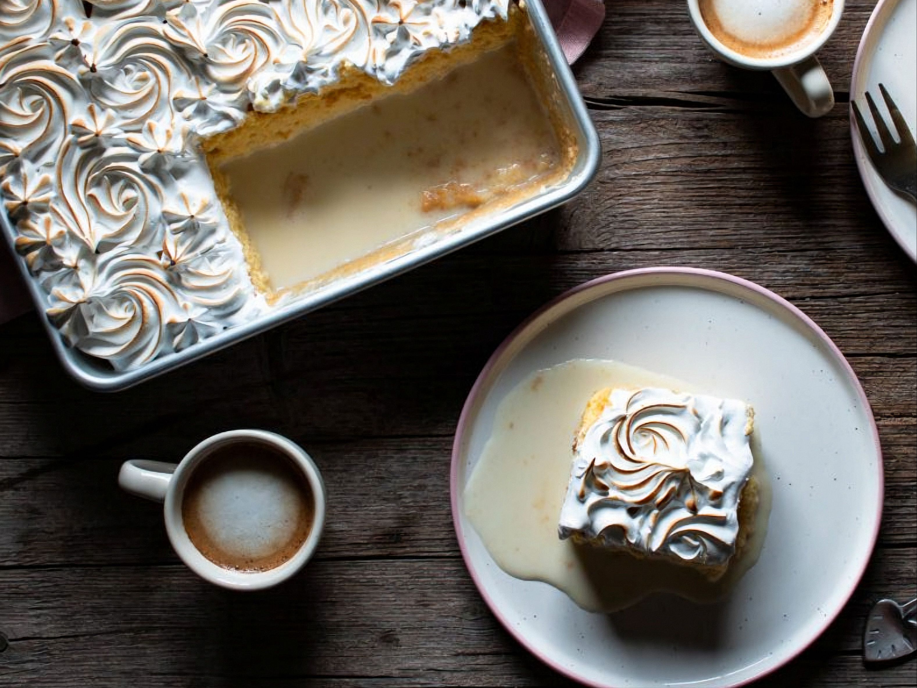 Tres Leches Cake.