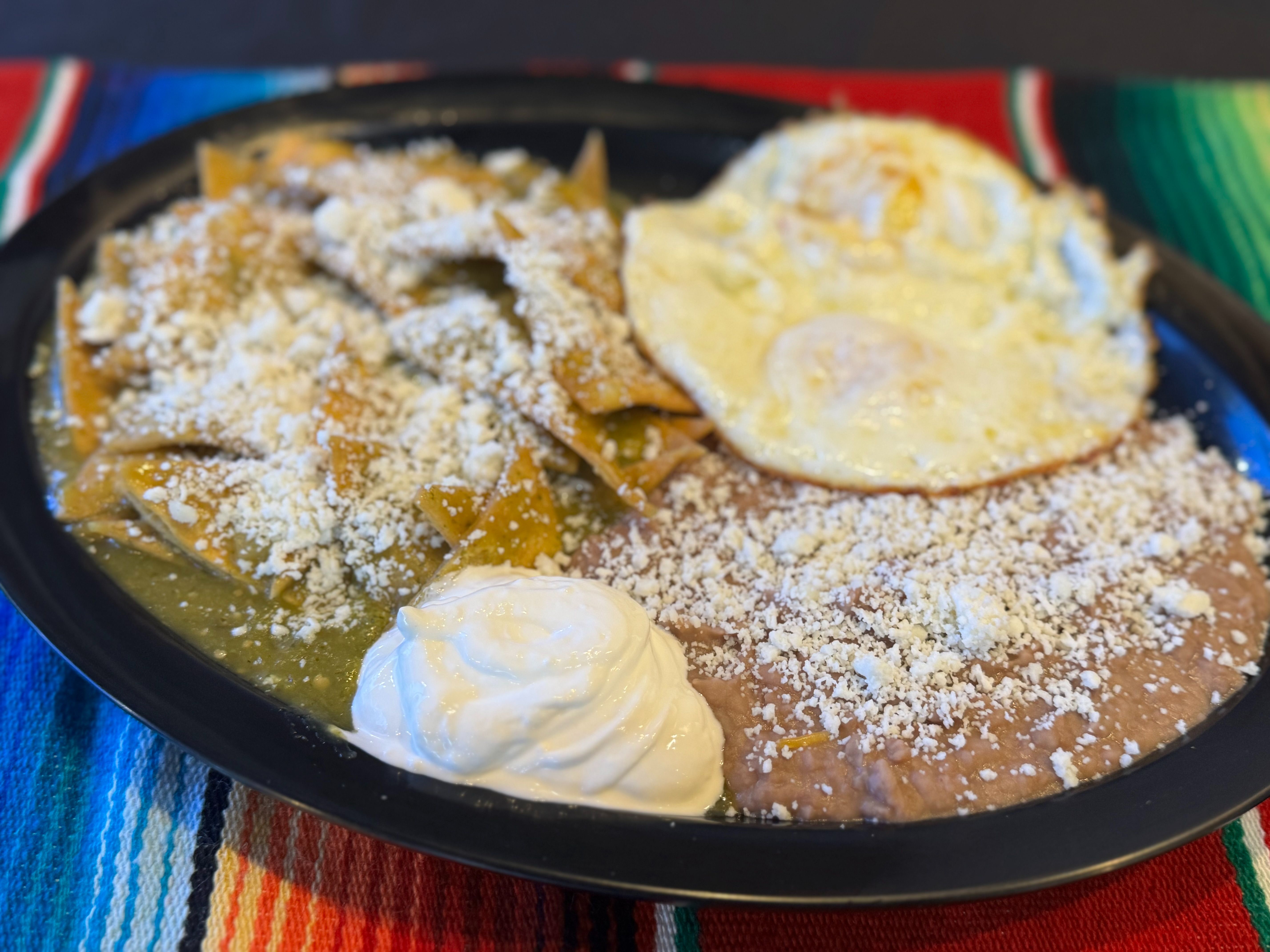 Chilaquiles.