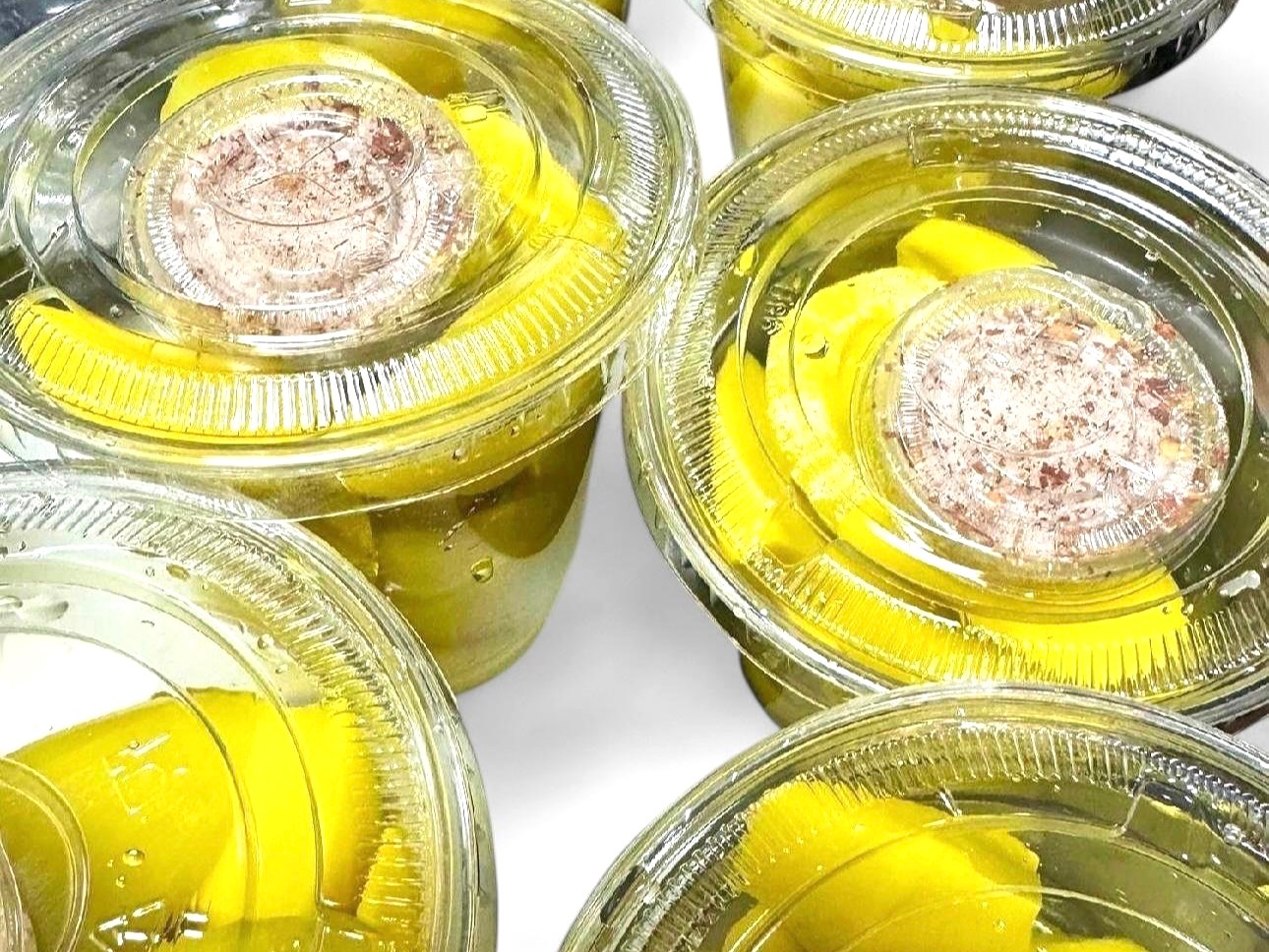 Pickled Baby Mango Mix  w/ Lao salt seasoning.