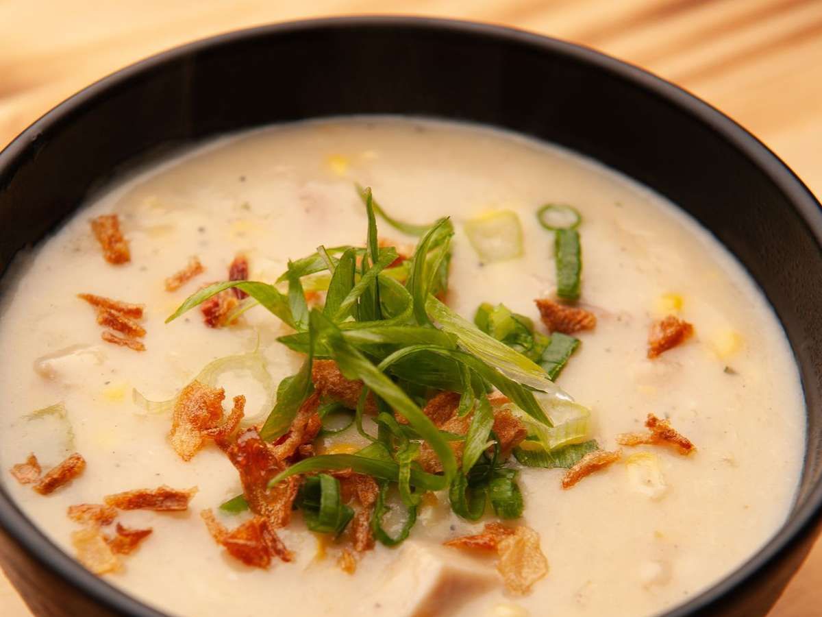 CoCo Chicken Corn Soup.