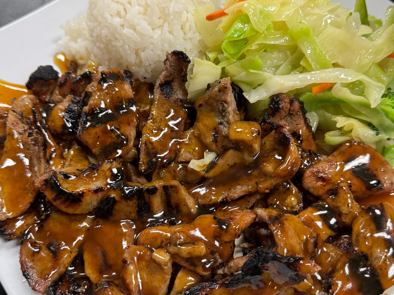Teriyaki Pork.