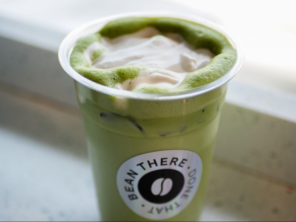 Iced Banana Cream Top Matcha