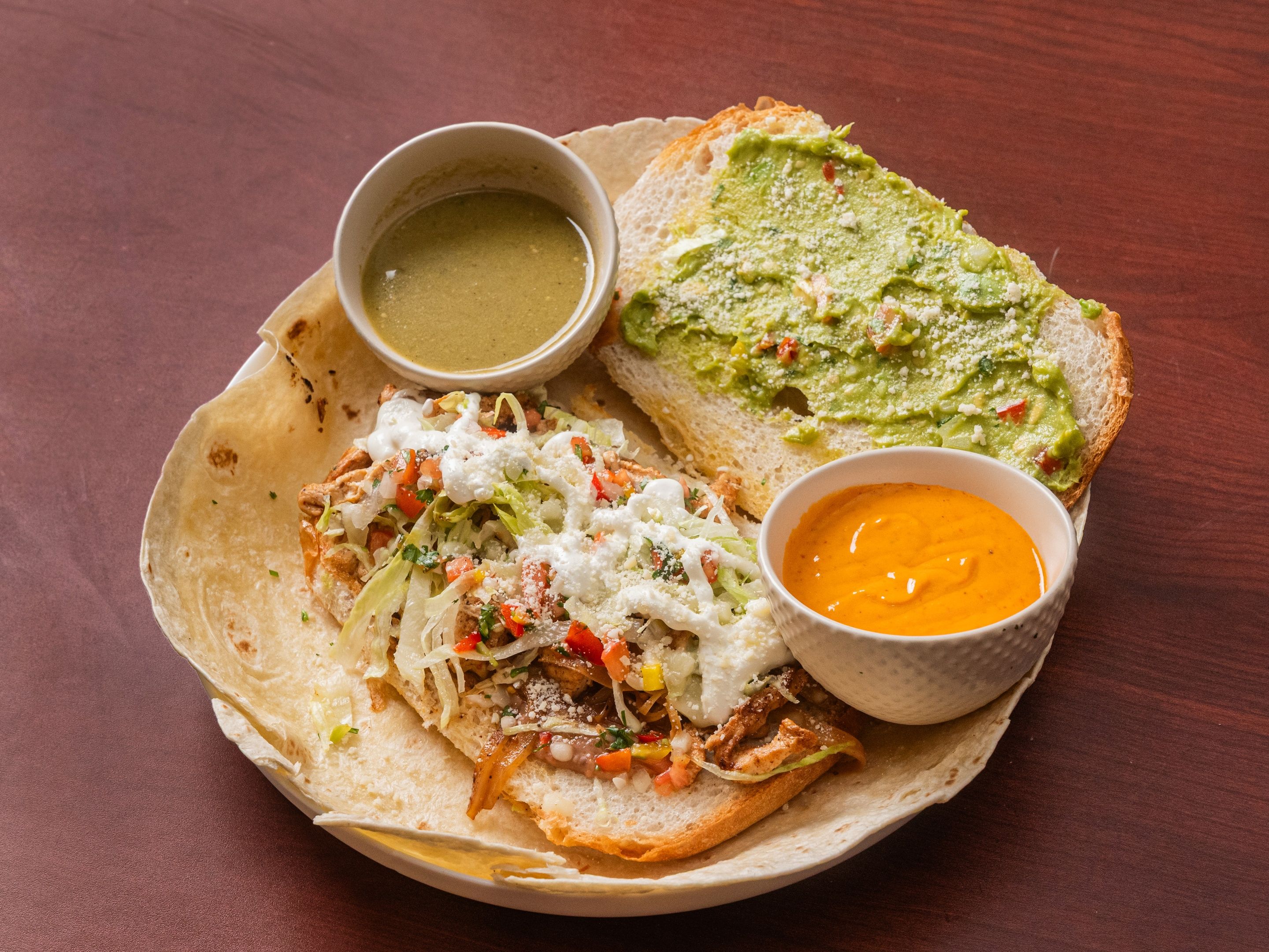 Chicken Torta.