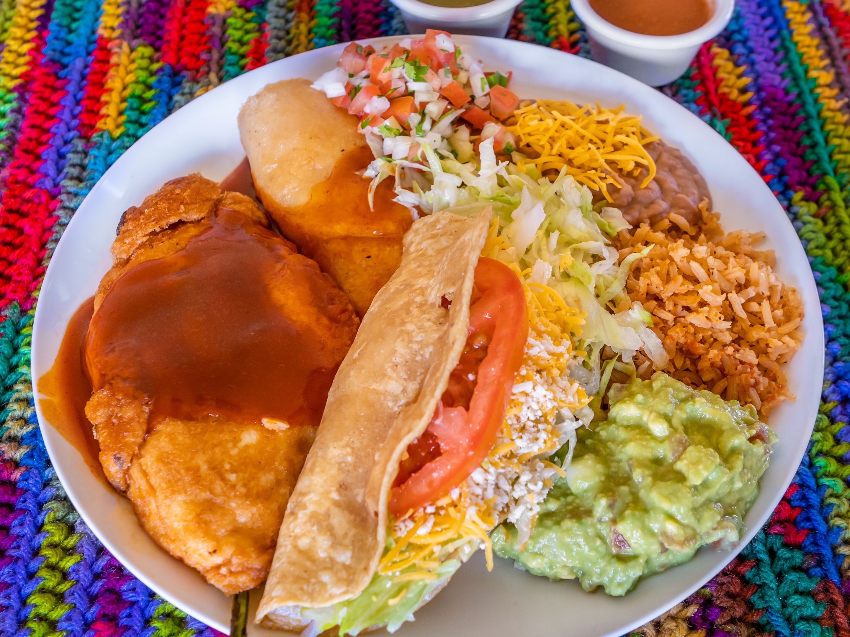 South Of The Border Plate.