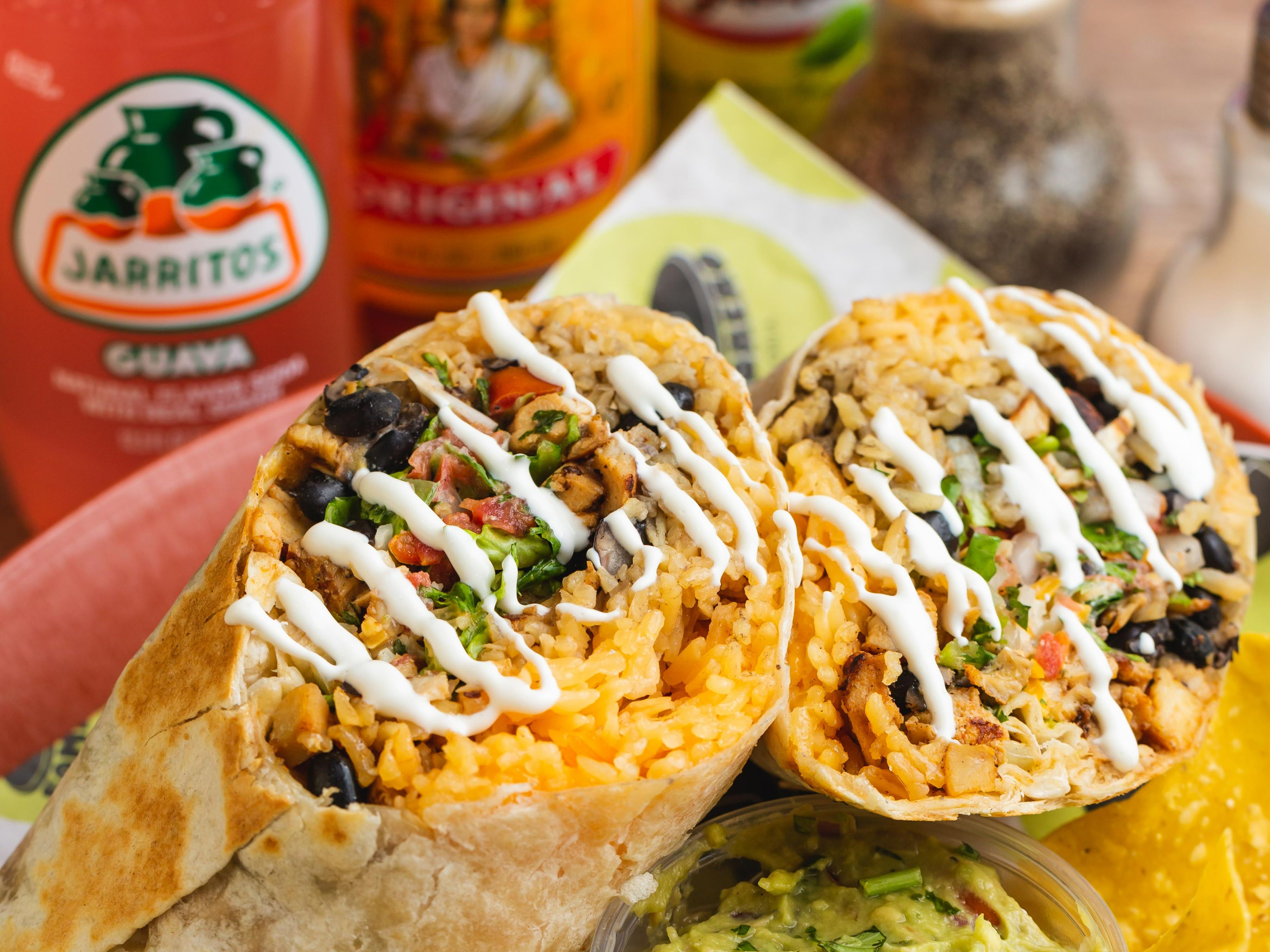 Sombrero Chicken Burrito.