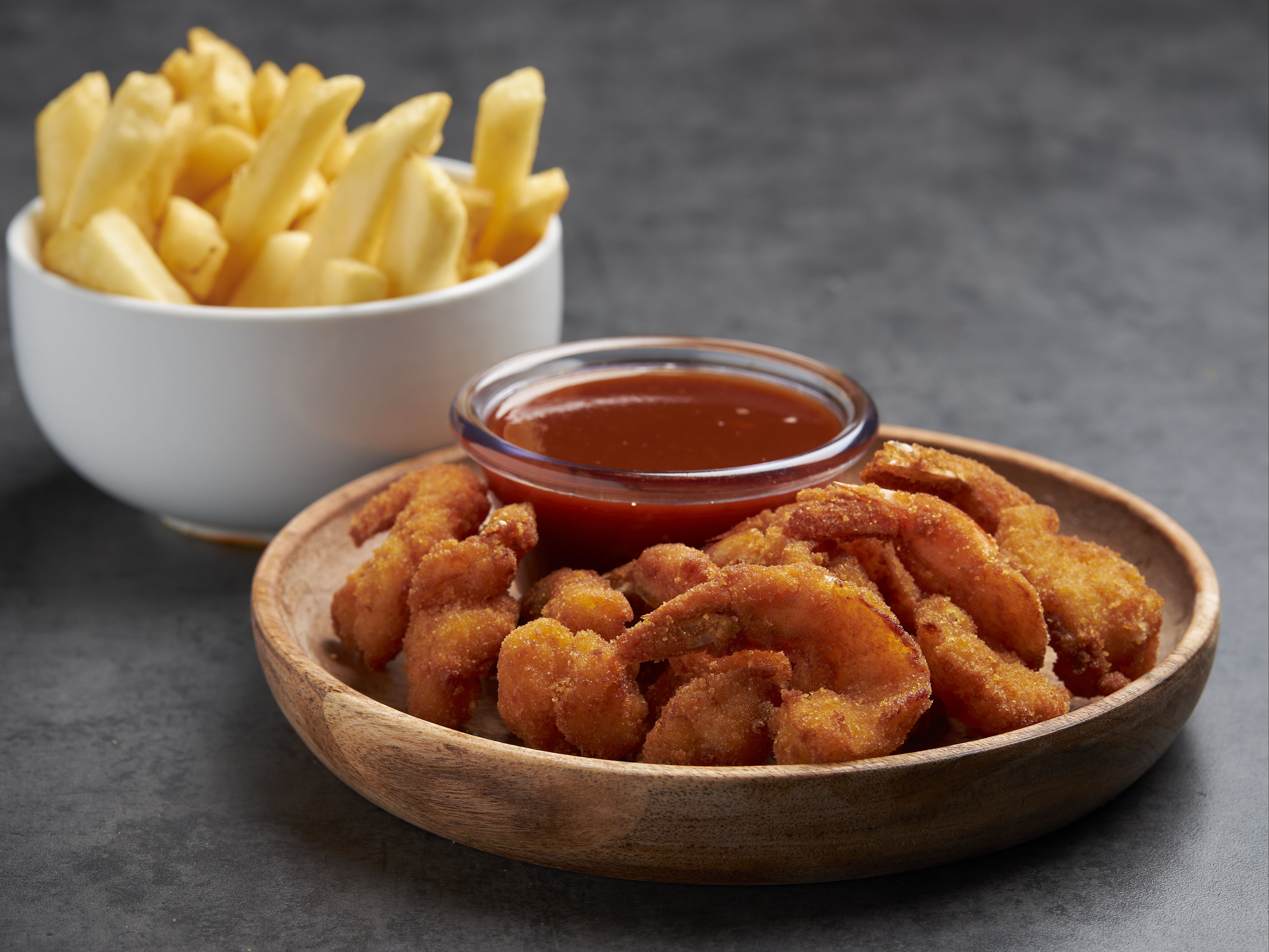 7 Shrimp & Fries (Kids)