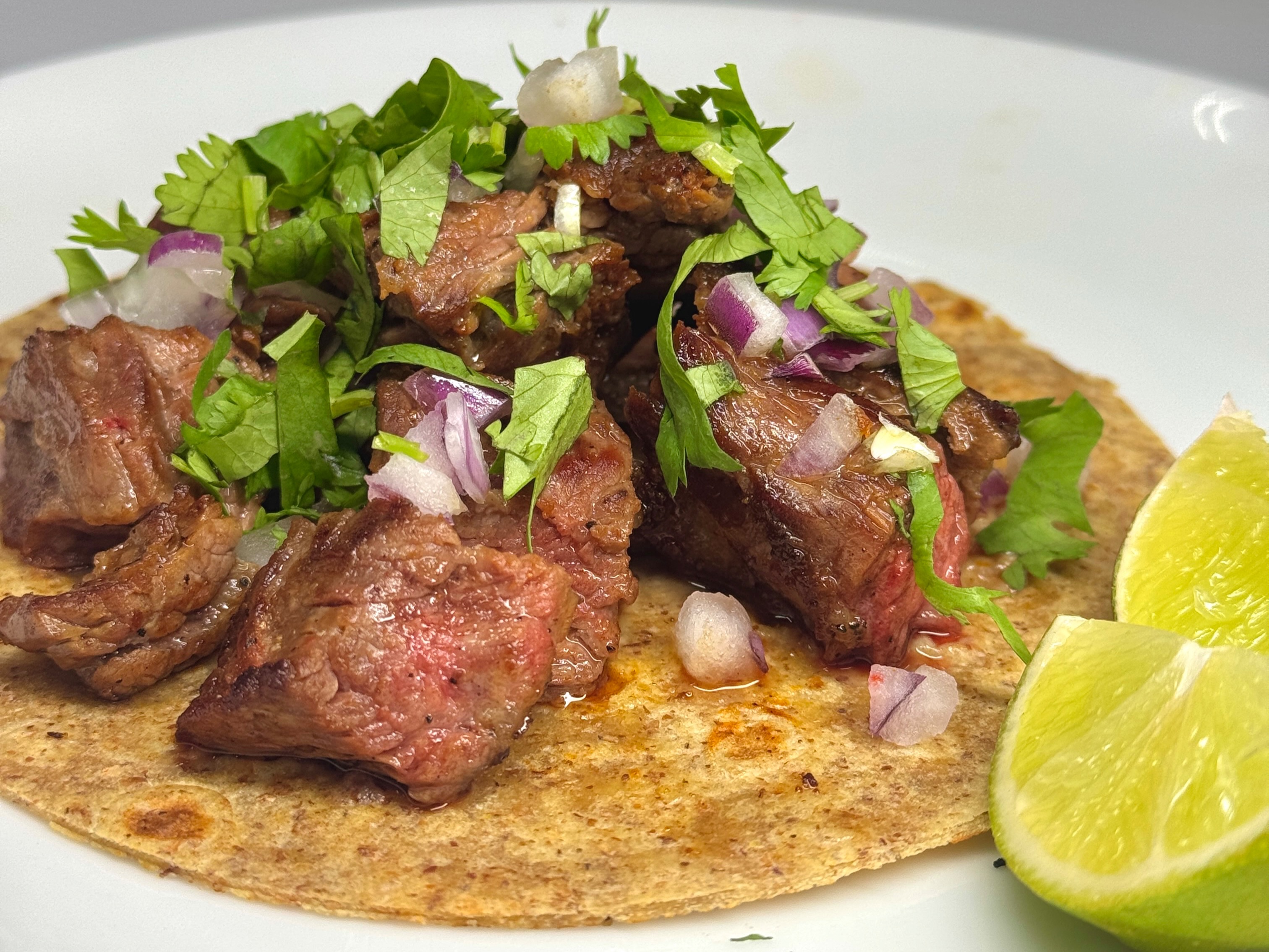Skirt Steak Taco.