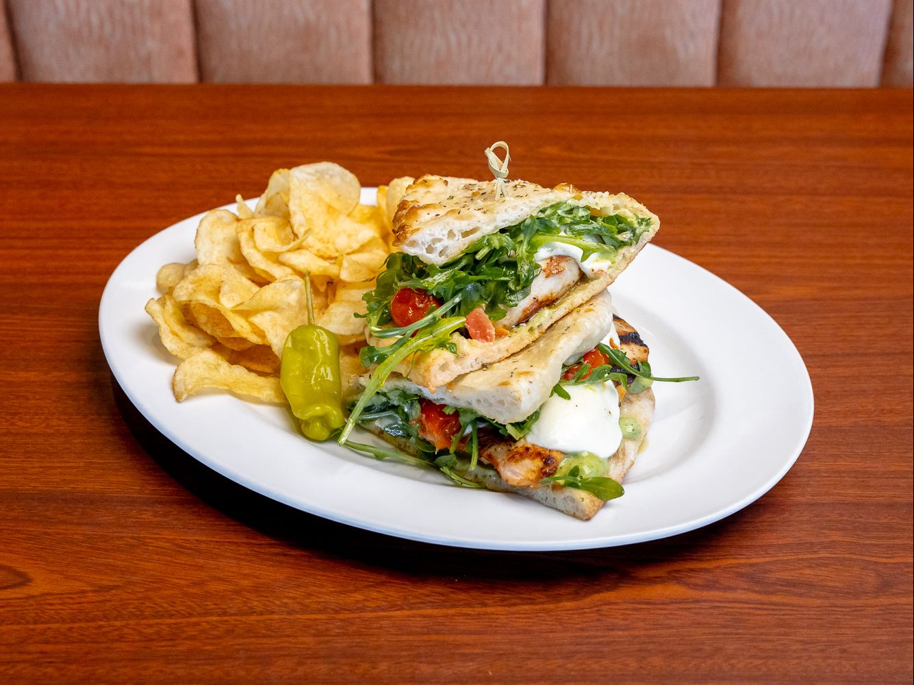 Grilled Chicken Panuozzo.
