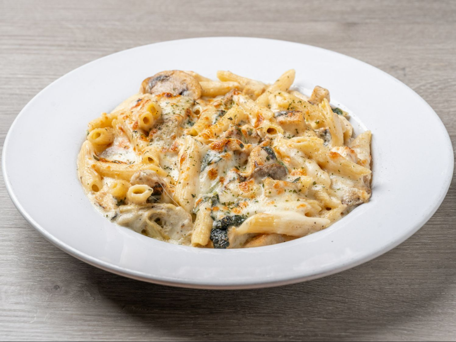 Baked Pollo Florentine.