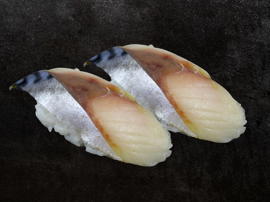 Saba - Mackerel Nigiri*.