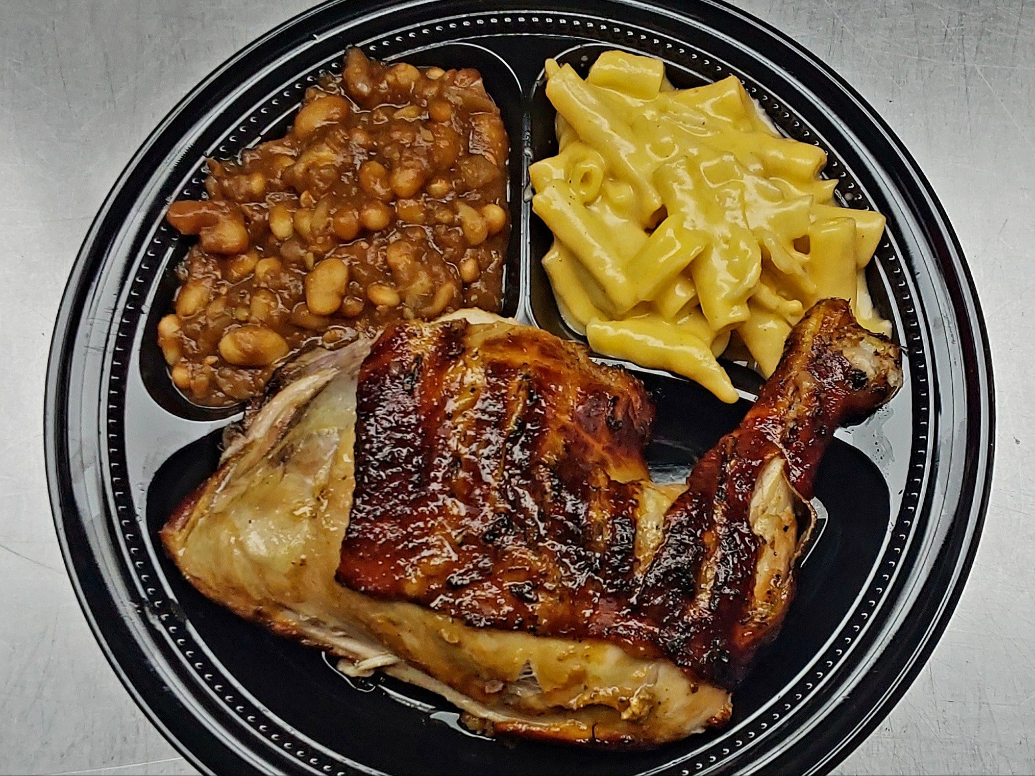 LEG QUARTER PLATE.