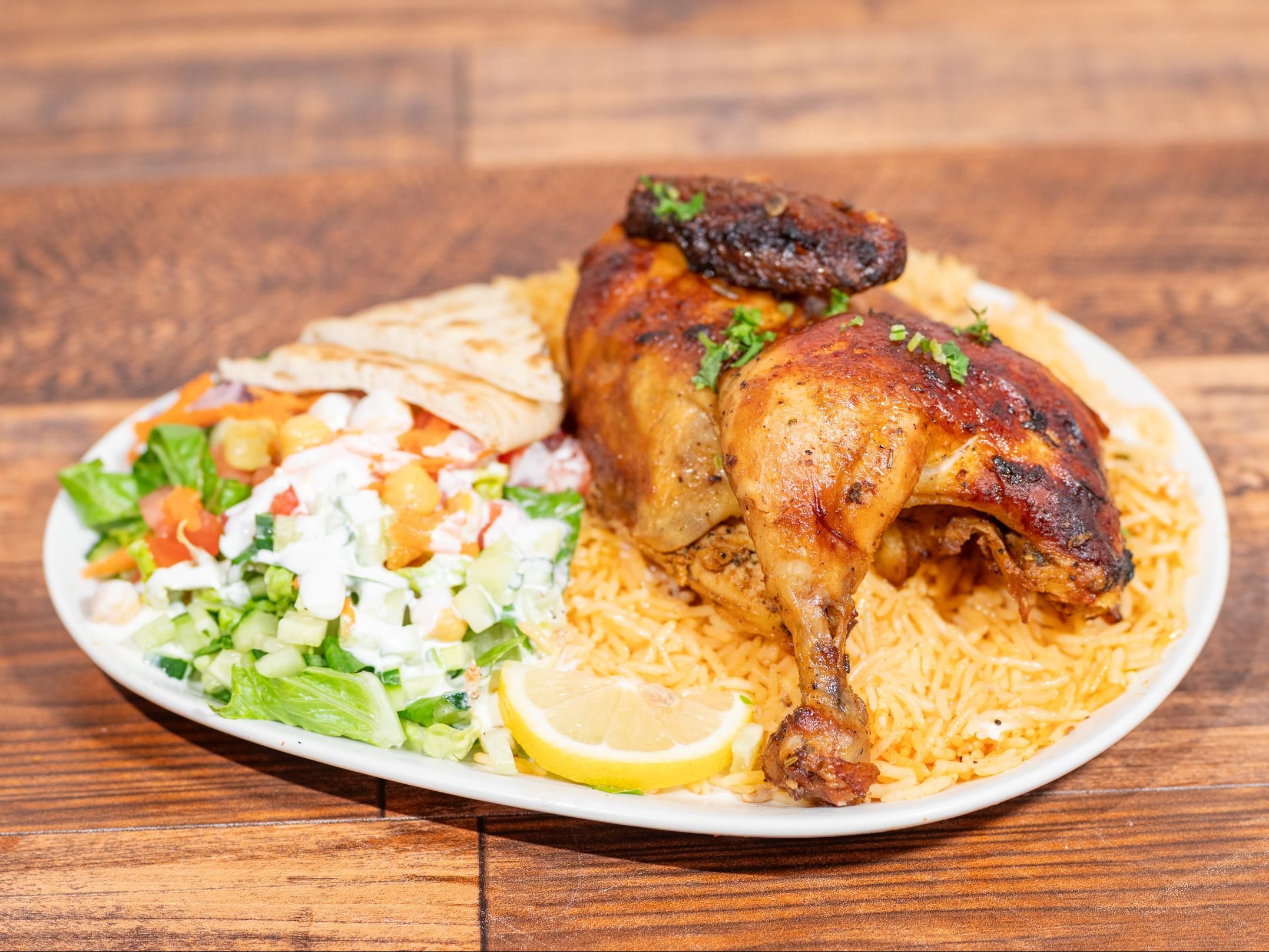 Half Chicken Entree.