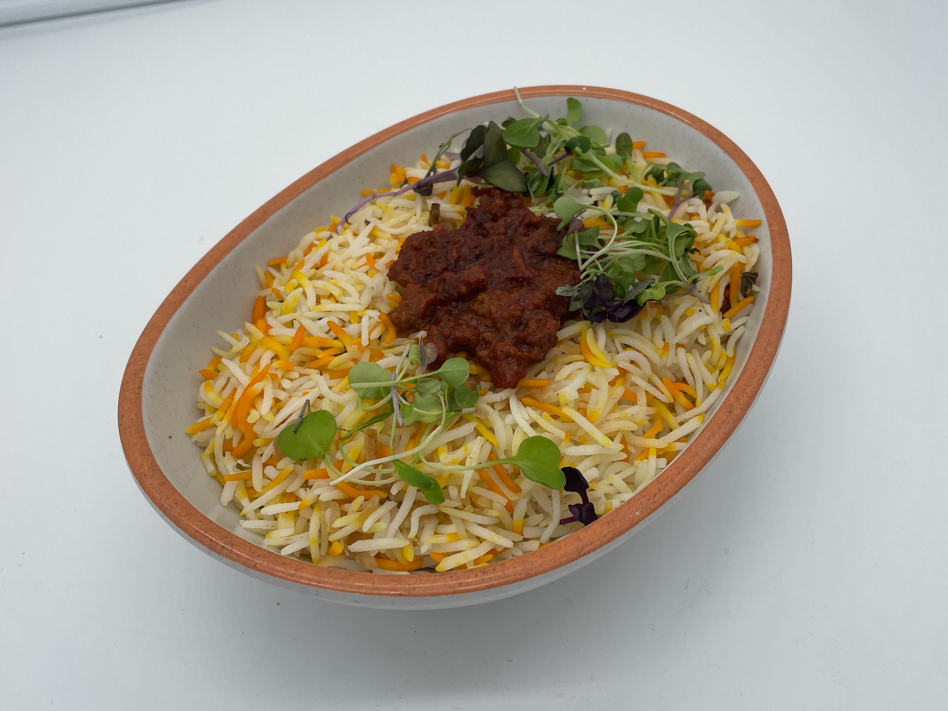 Veg Keema Biryani