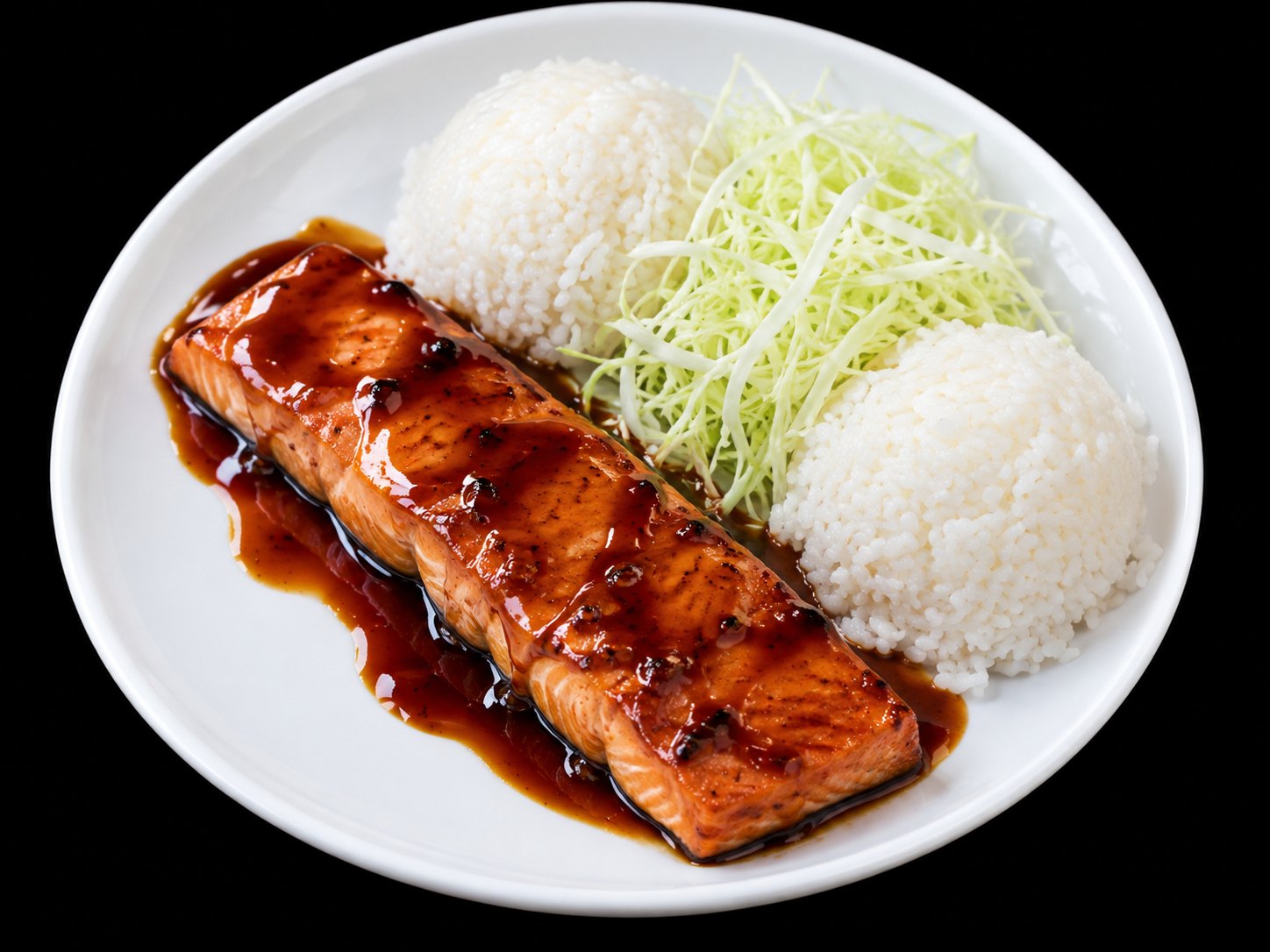Salmon Teriyaki.