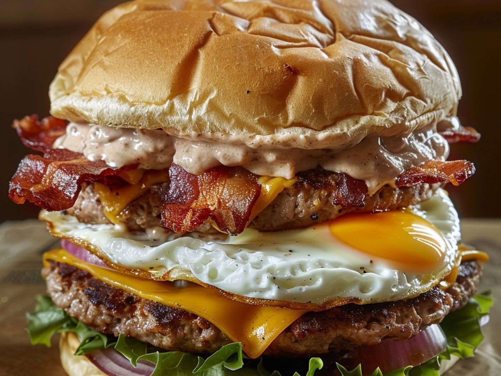 Carne Loaded Burger.