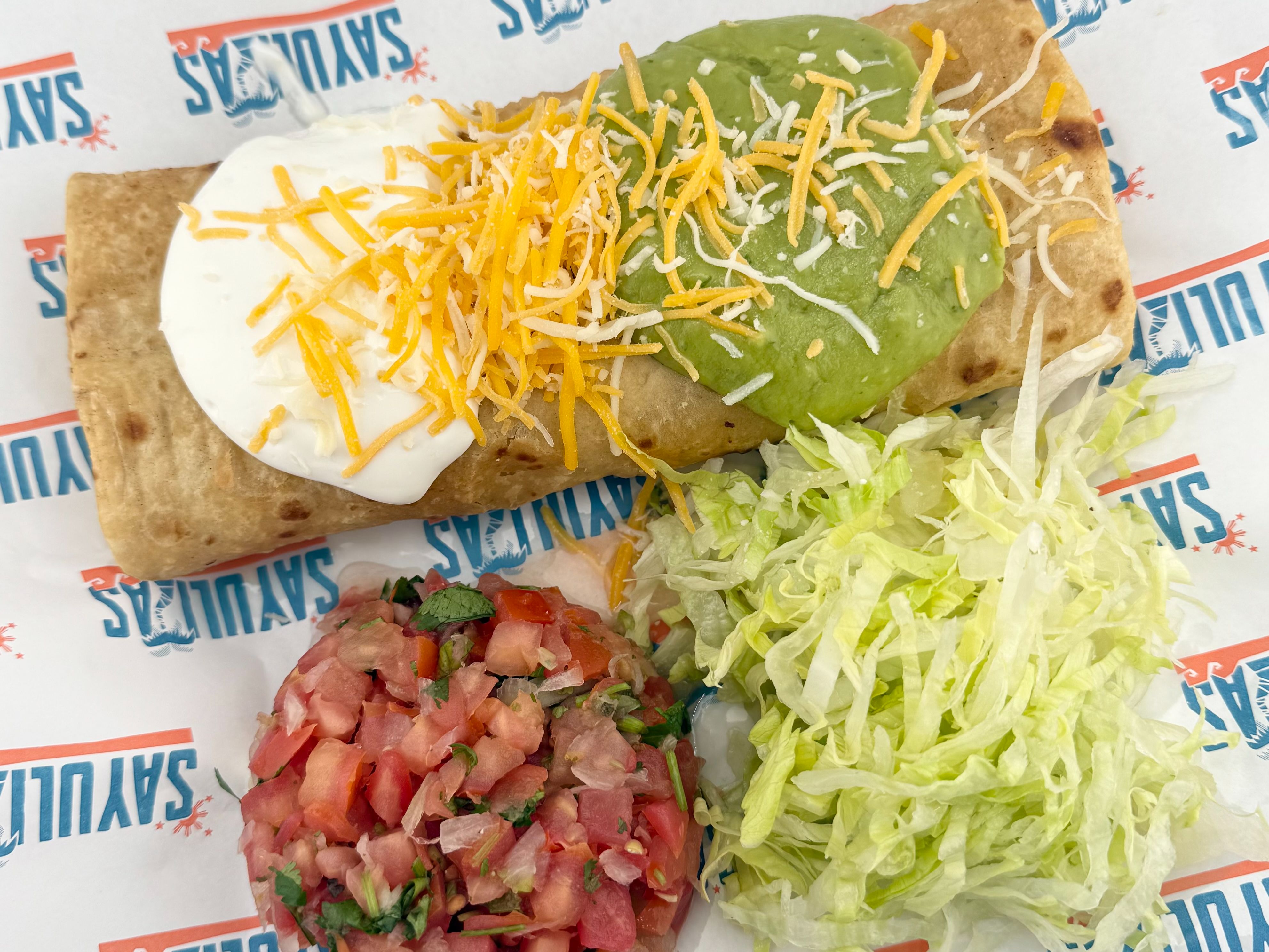 Chicken Chimichanga.