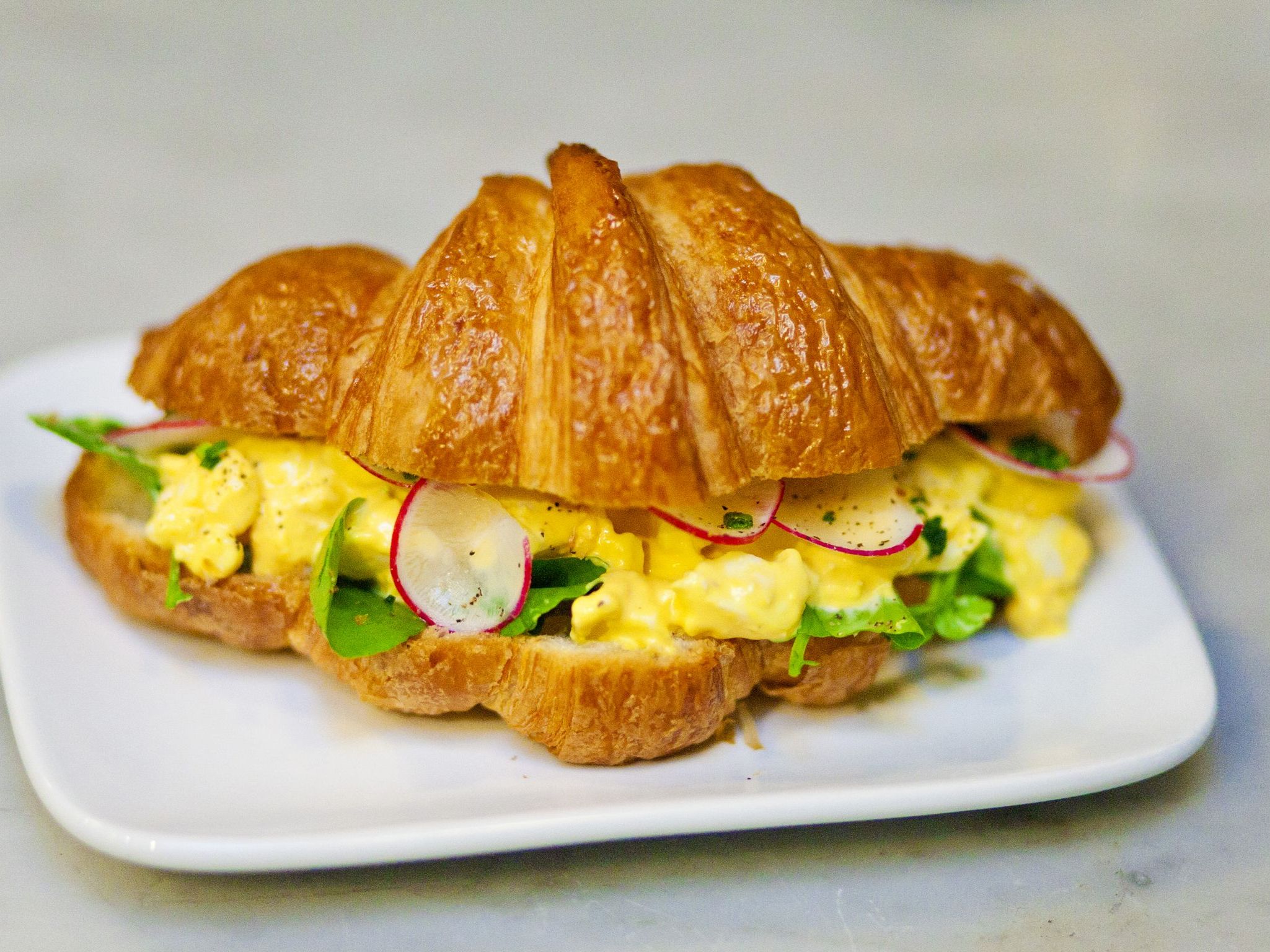 Egg Salad Platter Sandwich.