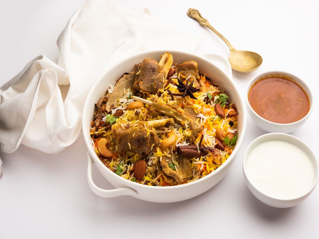 Nalli Gosht Biryani (58OZ) - Single.
